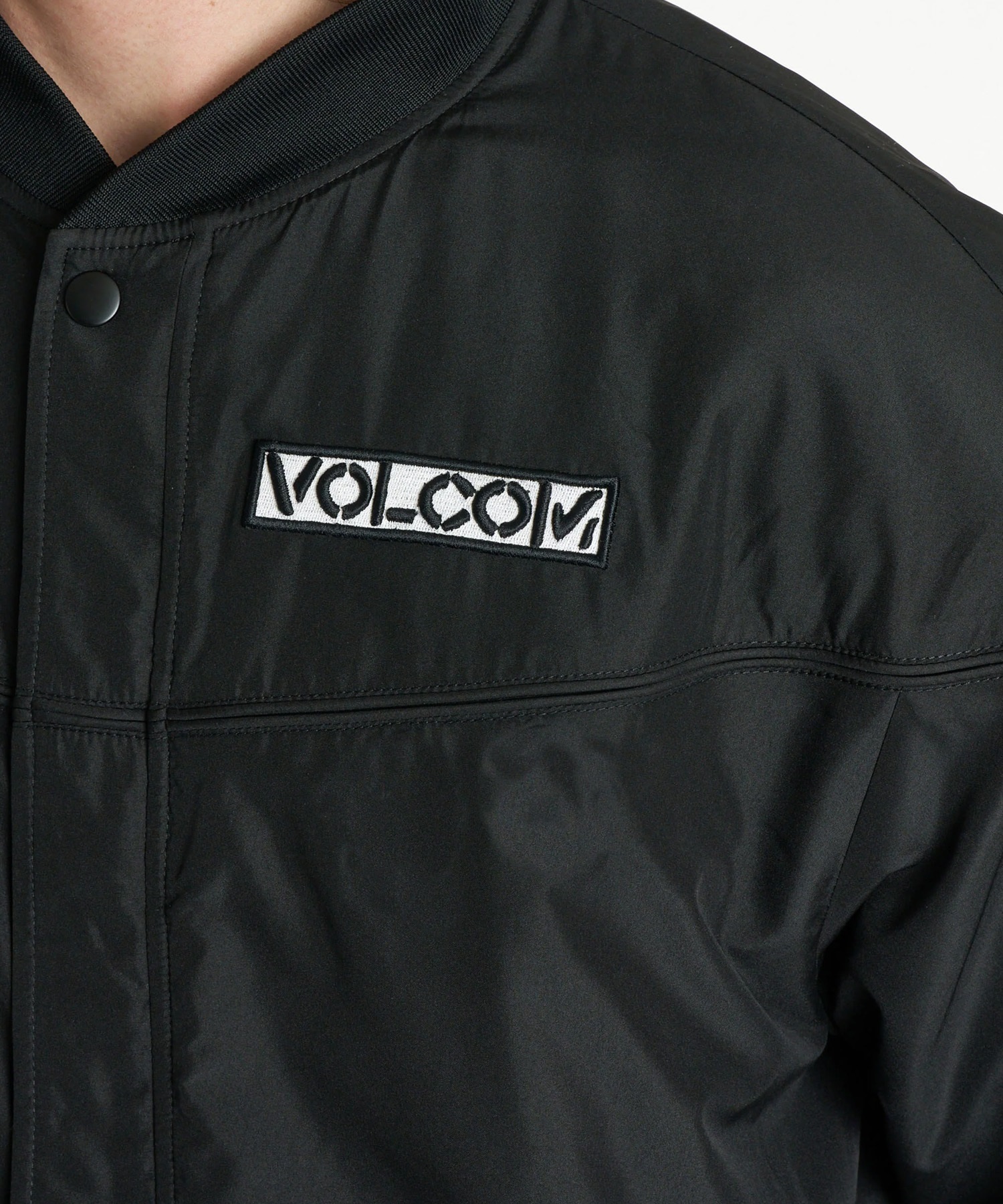VOLCOM ボルコム ブルゾン メンズ 中綿 ロゴ ダービージャケット