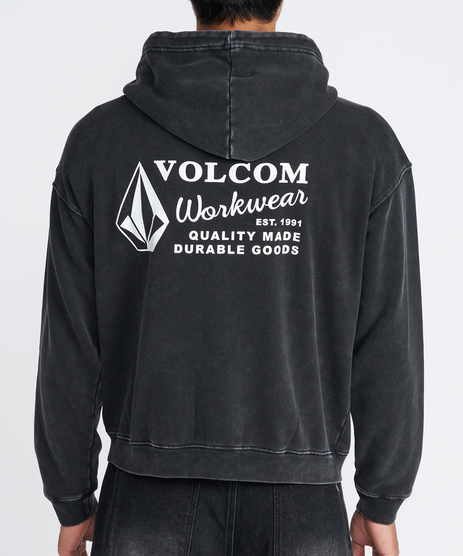 VOLCOM ボルコム ジップアップ パーカー フーディー メンズ ロゴ
