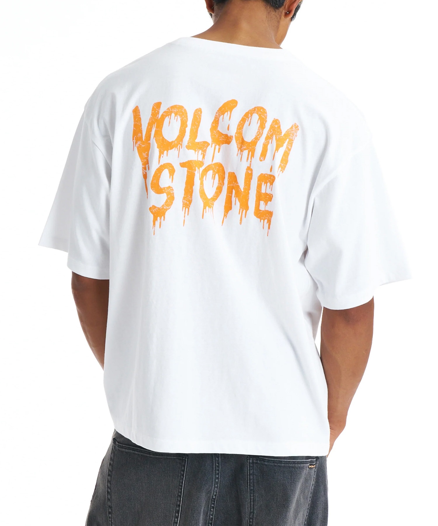 VOLCOM ボルコム 半袖 Tシャツ メンズ BURNING SKULL Tシャツ