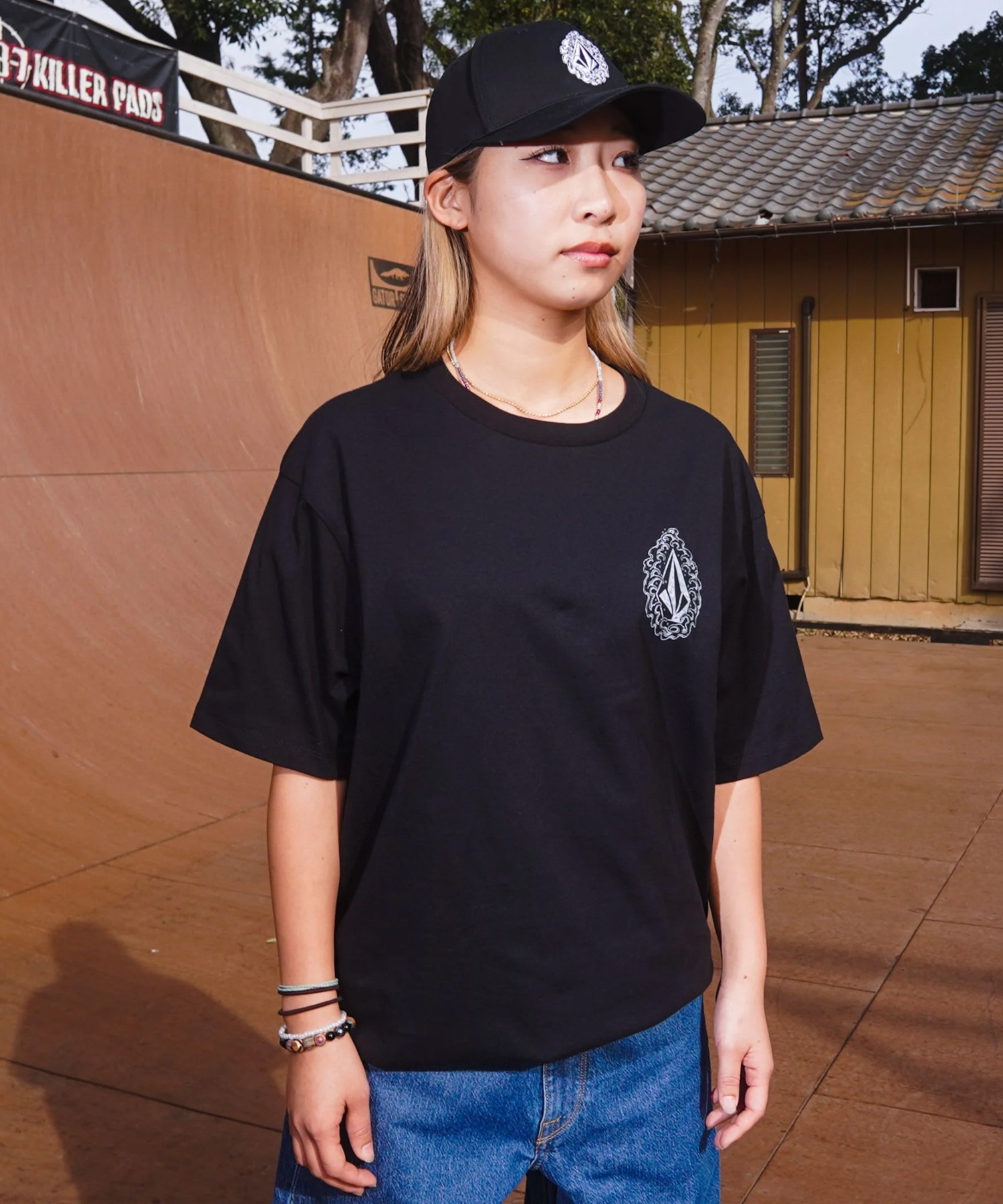 VOLCOM ボルコム 半袖 Tシャツ メンズ バックプリント NOZAKA SURF SS
