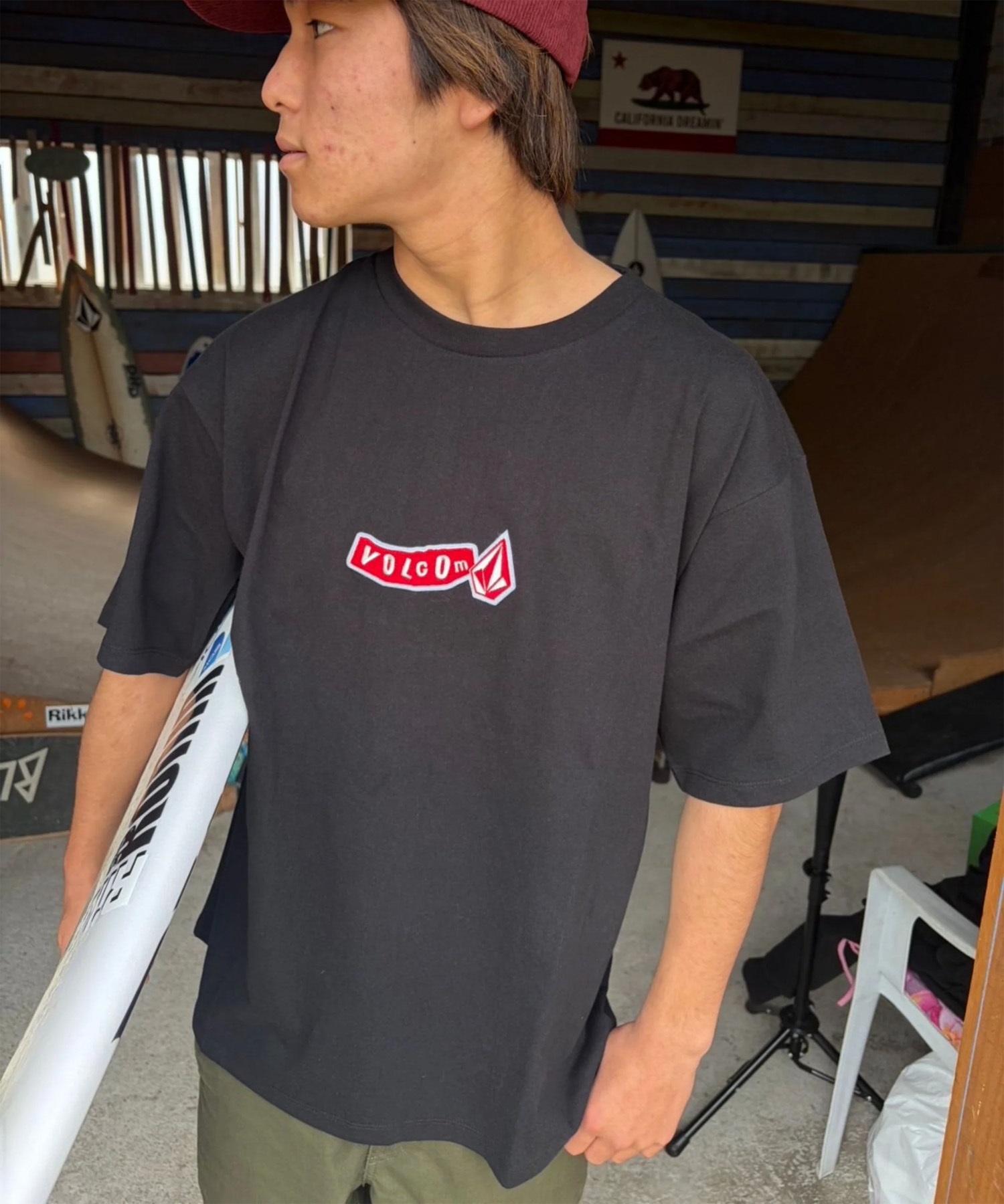VOLCOM ボルコム 半袖 Tシャツ メンズ PISTOL WP SS TEE VST261025