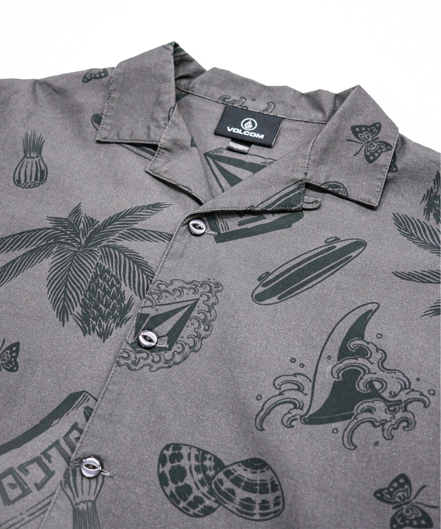 VOLCOM ボルコム 半袖 シャツ メンズ NOZAKA SS AOP SHIRT VSH261001(STN-M)