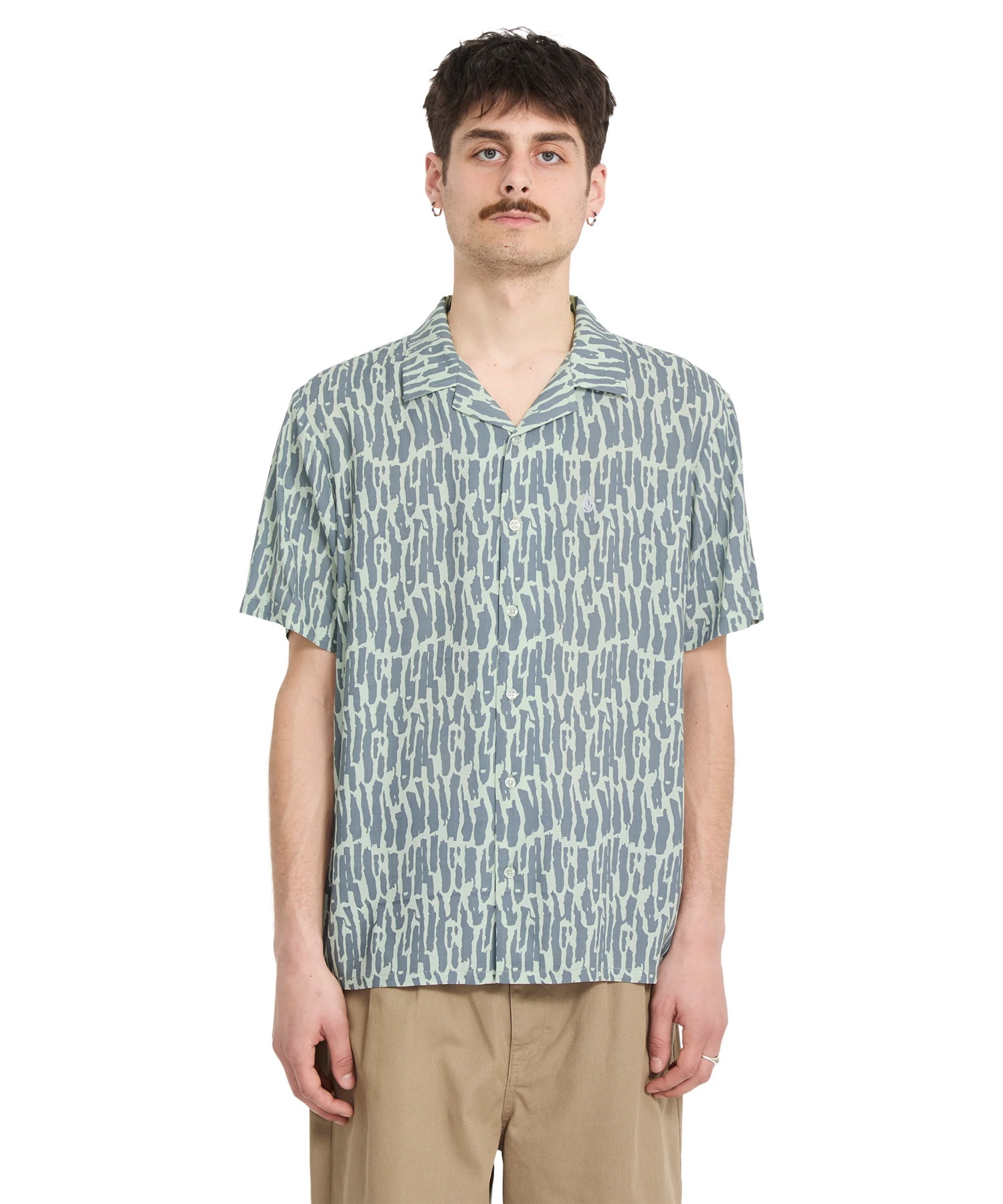 VOLCOM ボルコム 半袖 シャツ メンズ BOLDSTONE SS V_A0412514(NBK-M)