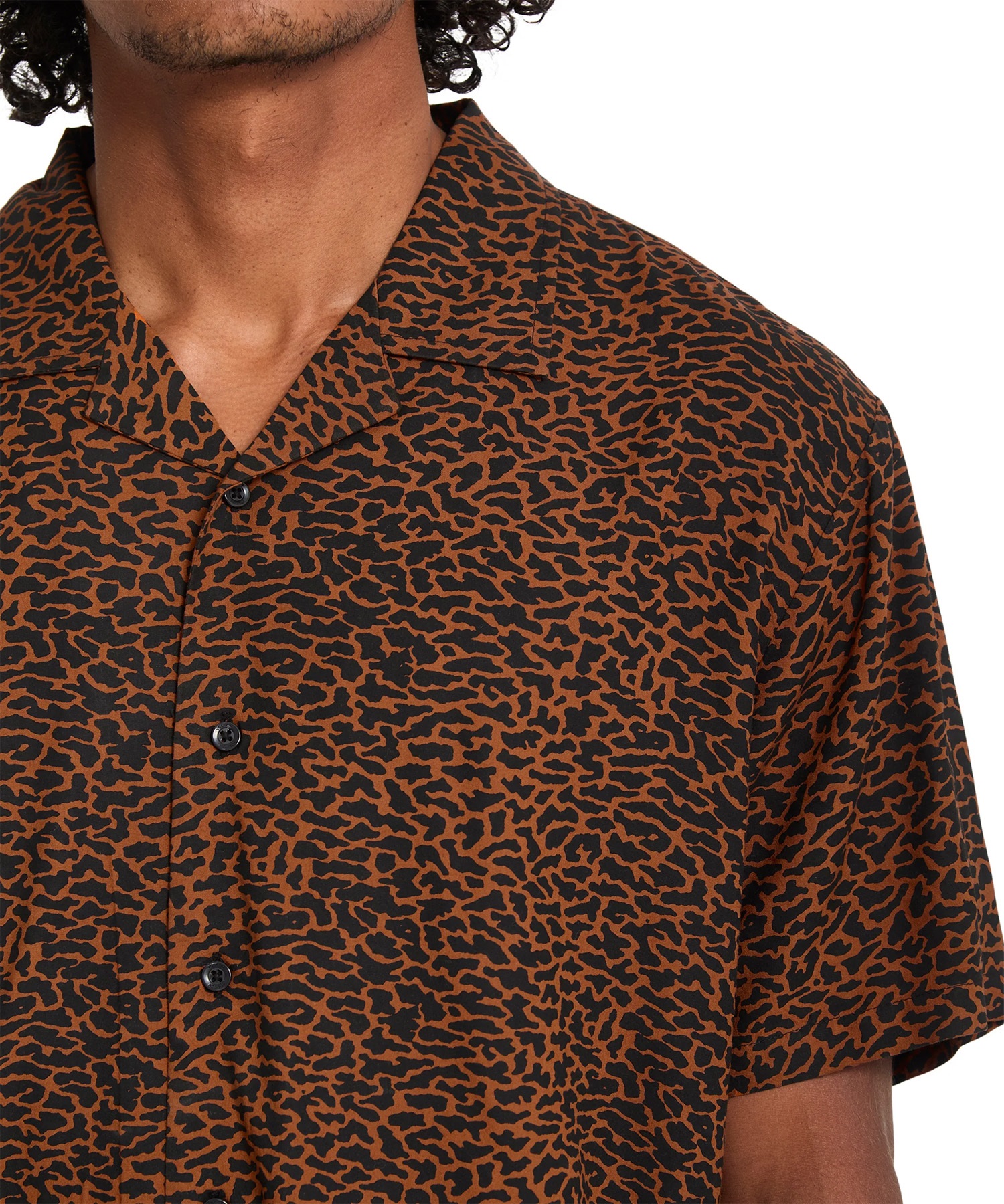VOLCOM ボルコム 半袖 シャツ メンズ UTOPIAS PRINT SS 半袖シャツ V_A0412612(BRH-M)