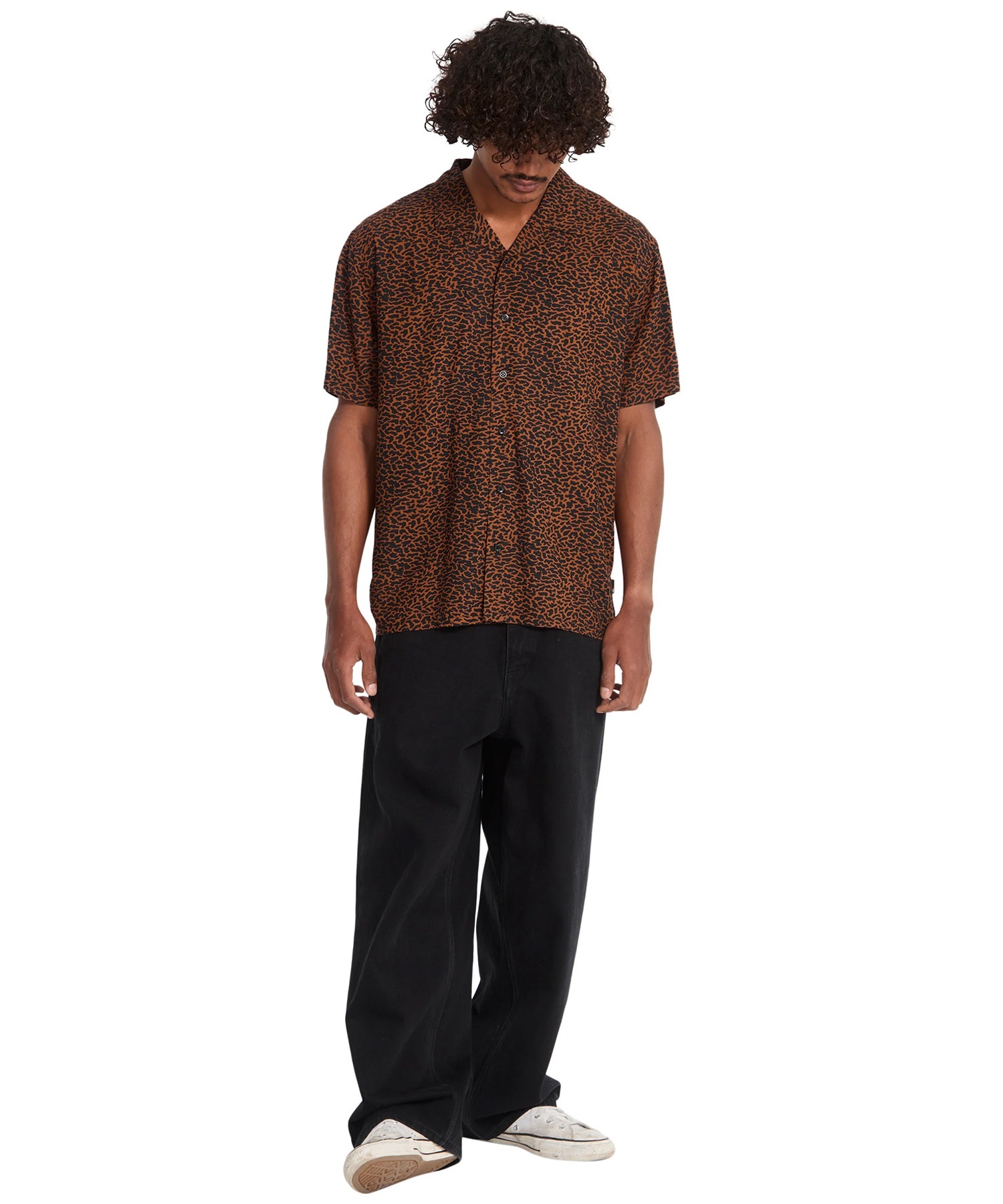 VOLCOM ボルコム 半袖 シャツ メンズ UTOPIAS PRINT SS 半袖シャツ V_A0412612(BRH-M)