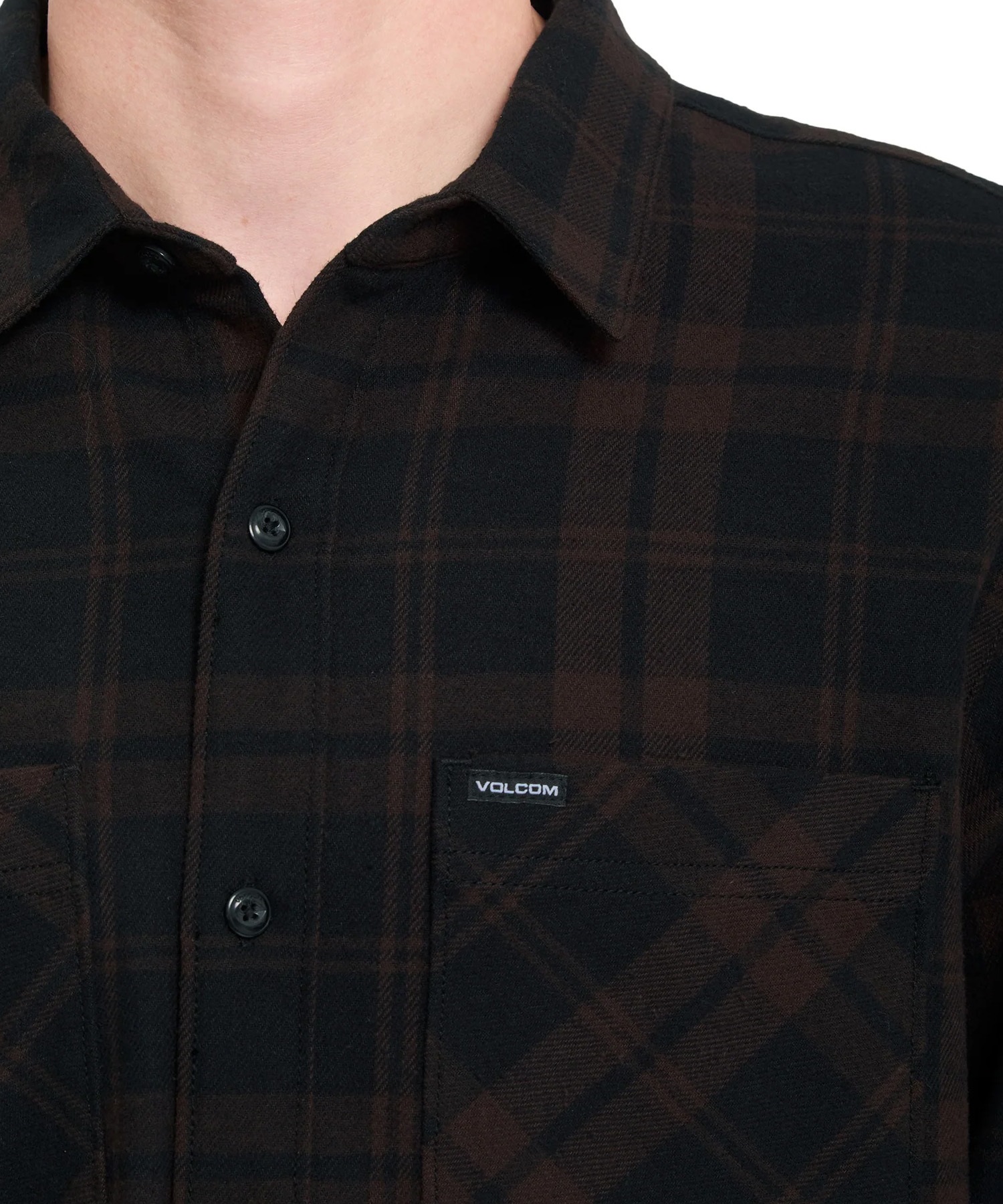 VOLCOM ボルコム 長袖 シャツ メンズ チェック柄 BG052115 ロング