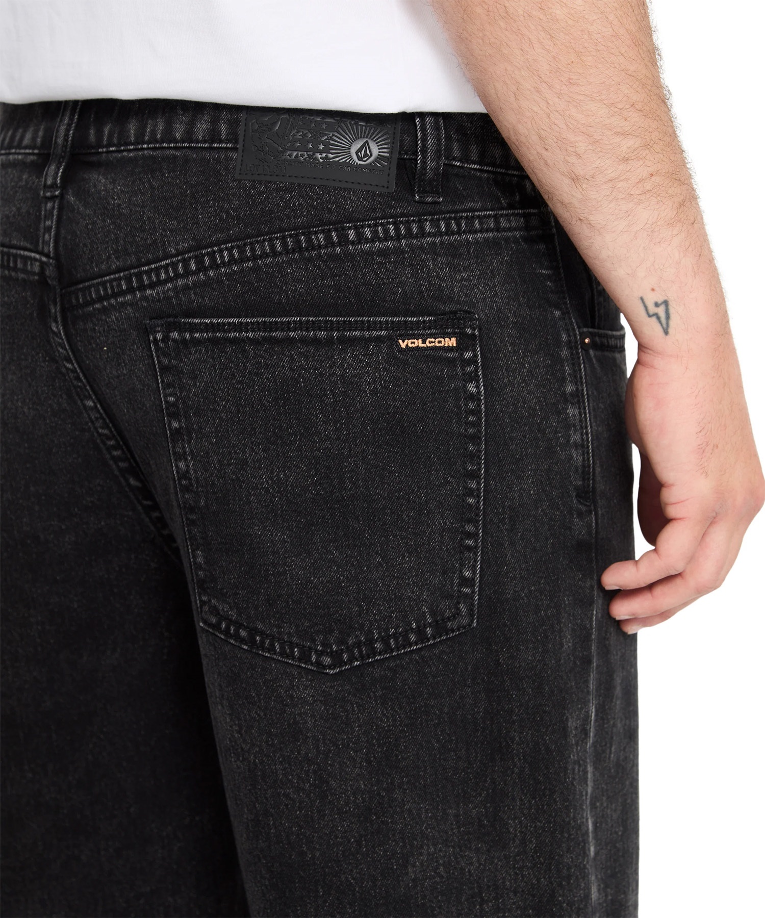 VOLCOM ボルコム ロングパンツ メンズ デニム パンツ Gパン FIVEDOWN
