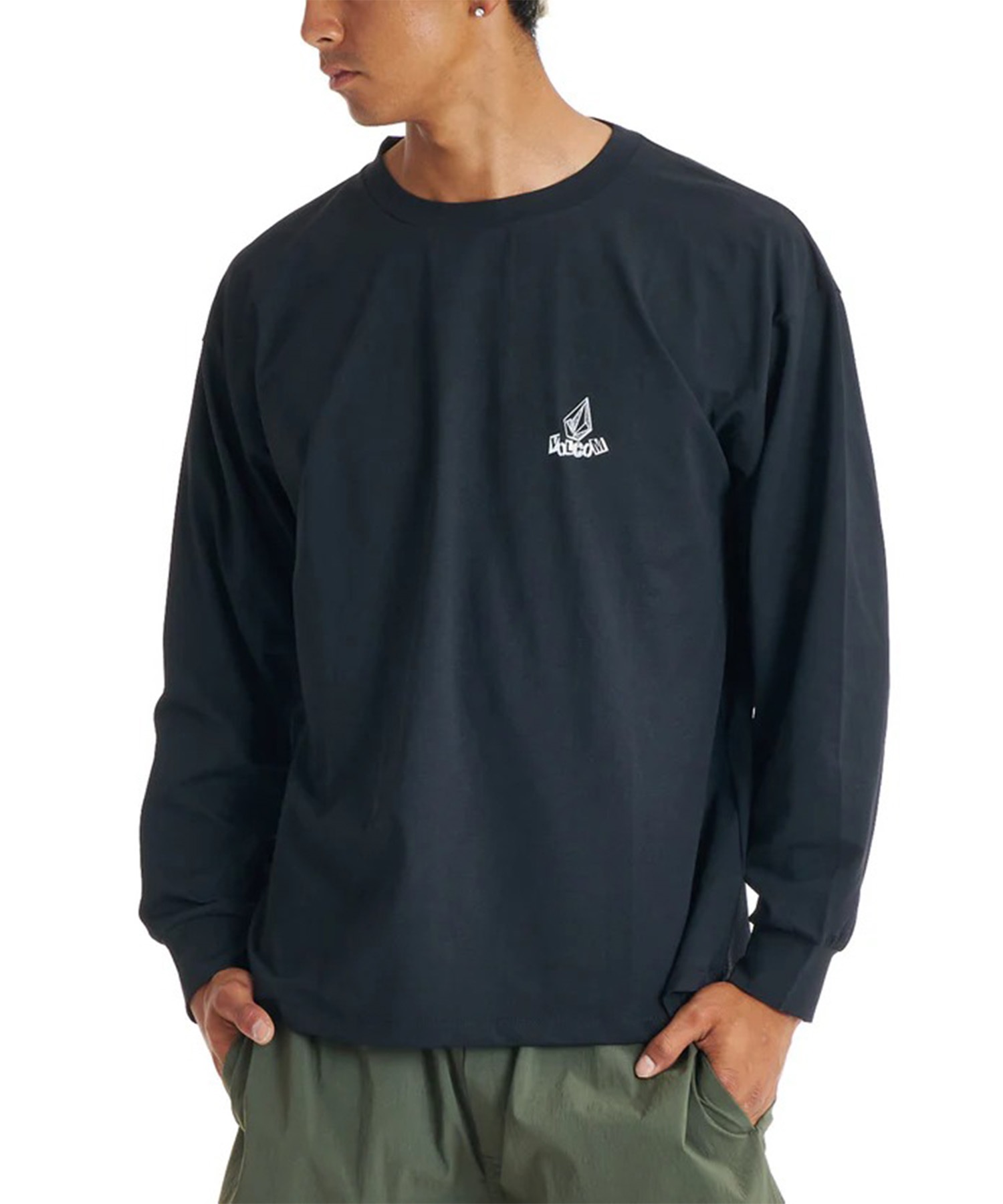 VOLCOM ボルコム 水着 ラッシュガード 長袖 Tシャツ ロンT メンズ UV