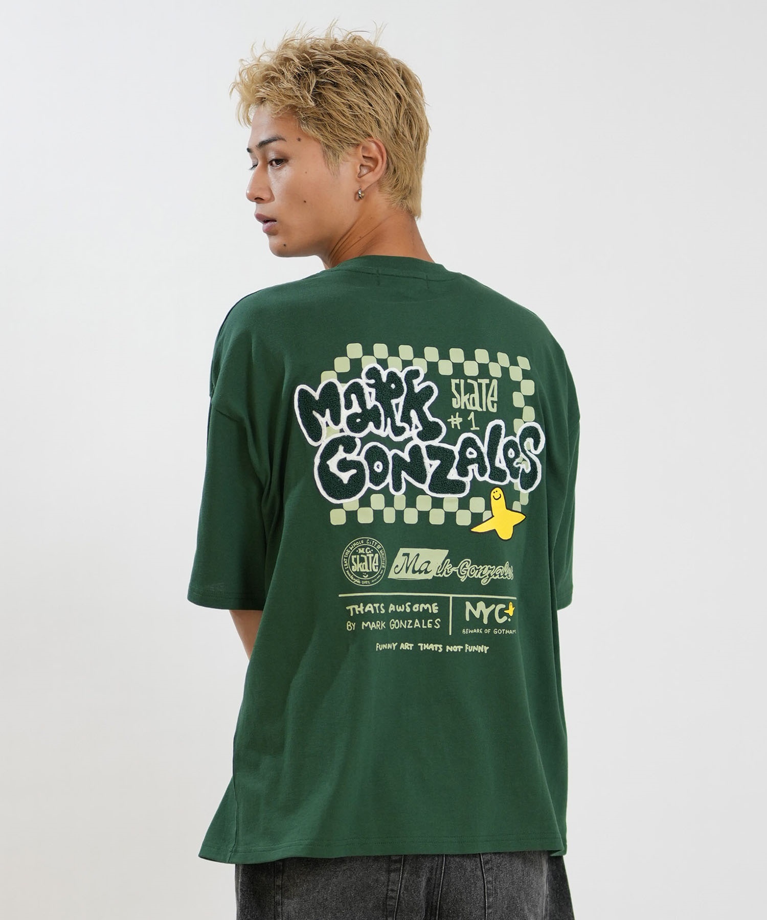 BABYL コロッセオデザイン Tシャツ M What it isNt ART BY MARK GONZALES マーク ゴンザレス 半袖 Tシャツ