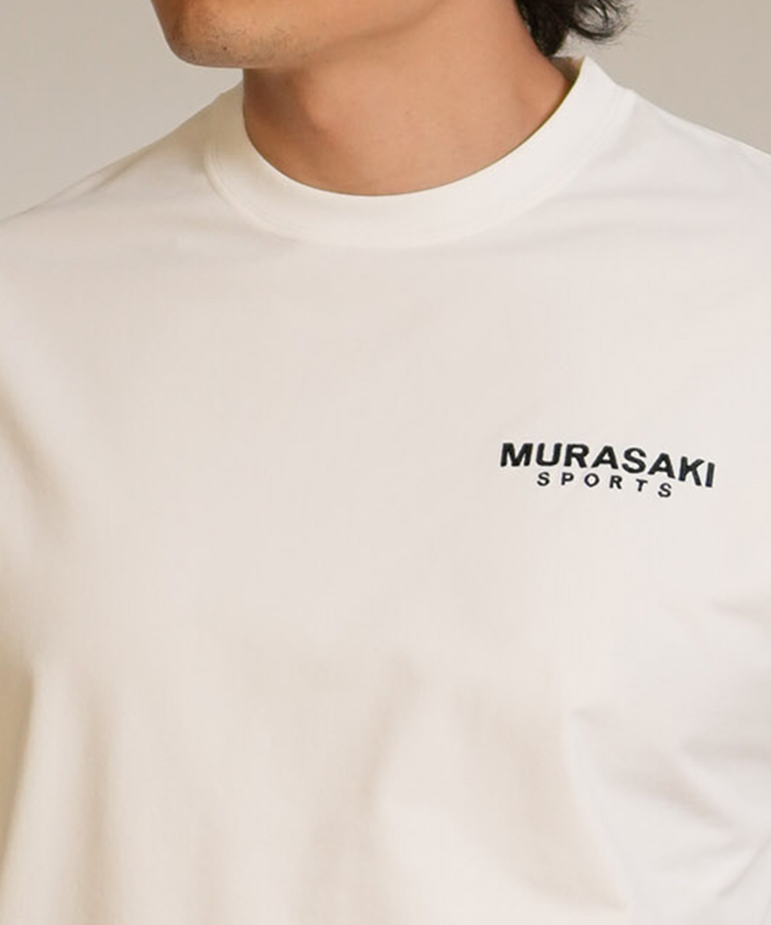 MURASAKI ムラサキ 半袖 Tシャツ メンズ バックプリント MSK PARK TEE