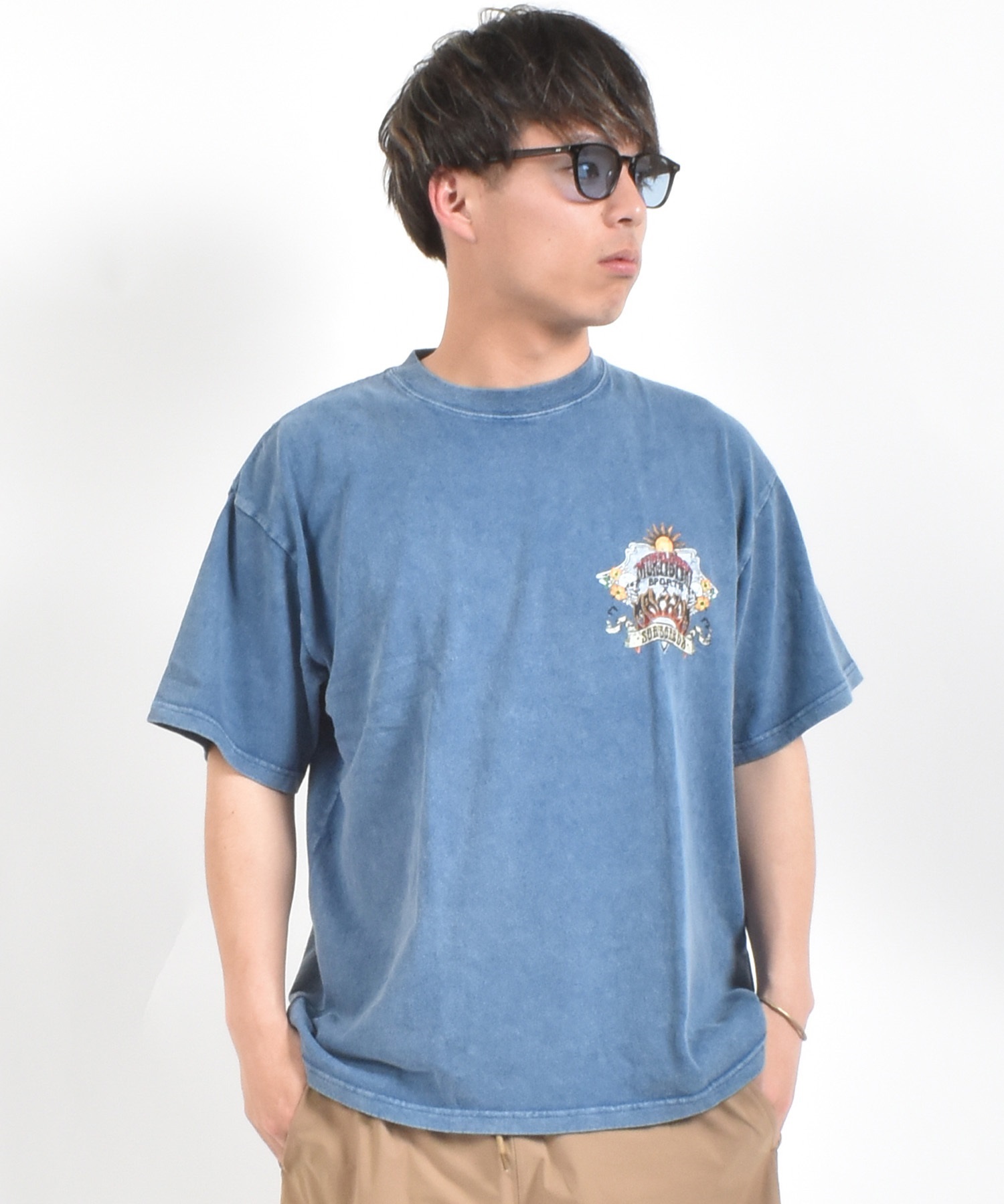 MURASAKI ムラサキ × LOST ロスト コラボレーション 半袖 Tシャツ