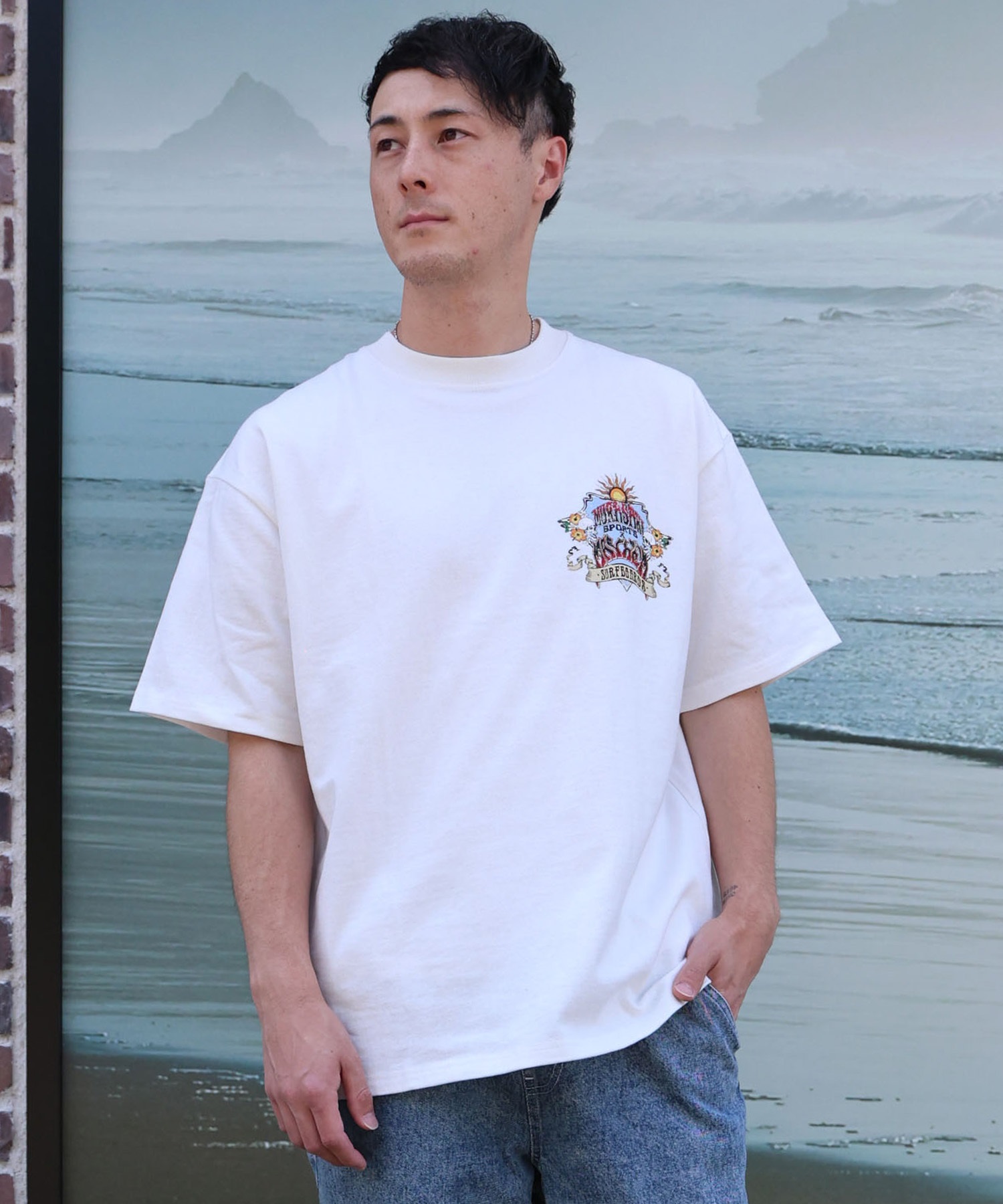 MURASAKI ムラサキ × LOST ロスト コラボレーション 半袖 Tシャツ