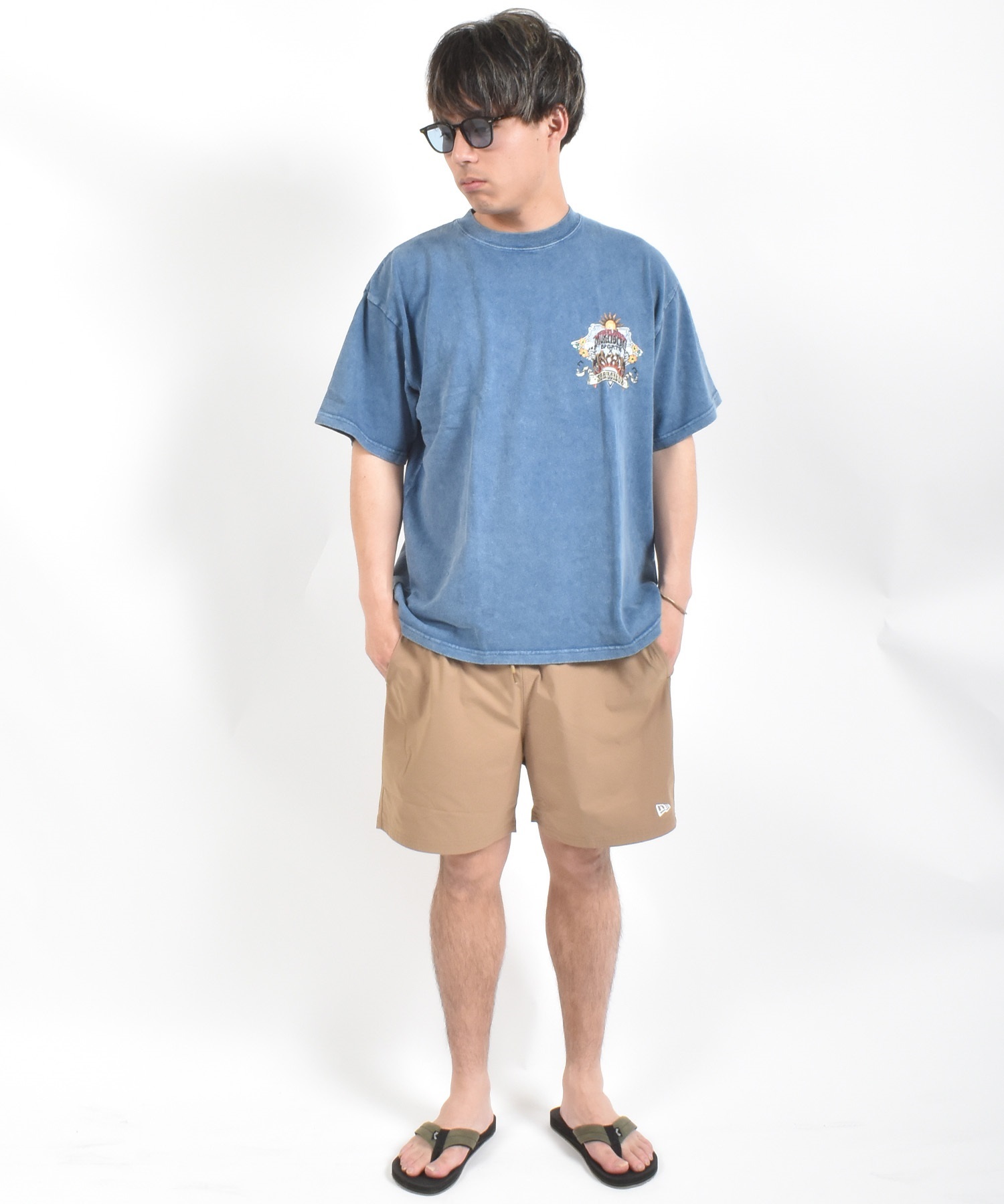 MURASAKI ムラサキ × LOST ロスト コラボレーション 半袖 Tシャツ