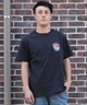 MURASAKI ムラサキ × RIPCURL リップカール コラボレーション 半袖 Tシャツ メンズ M RCM6S-2101 ムラサキスポーツ限定(WHT-M)