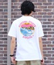 MURASAKI ムラサキ × RIPCURL リップカール コラボレーション 半袖 Tシャツ メンズ M RCM6S-2101 ムラサキスポーツ限定(WHT-M)