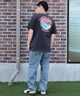 MURASAKI ムラサキ × RIPCURL リップカール コラボレーション 半袖 Tシャツ メンズ M RCM6S-2101 ムラサキスポーツ限定(WHT-M)