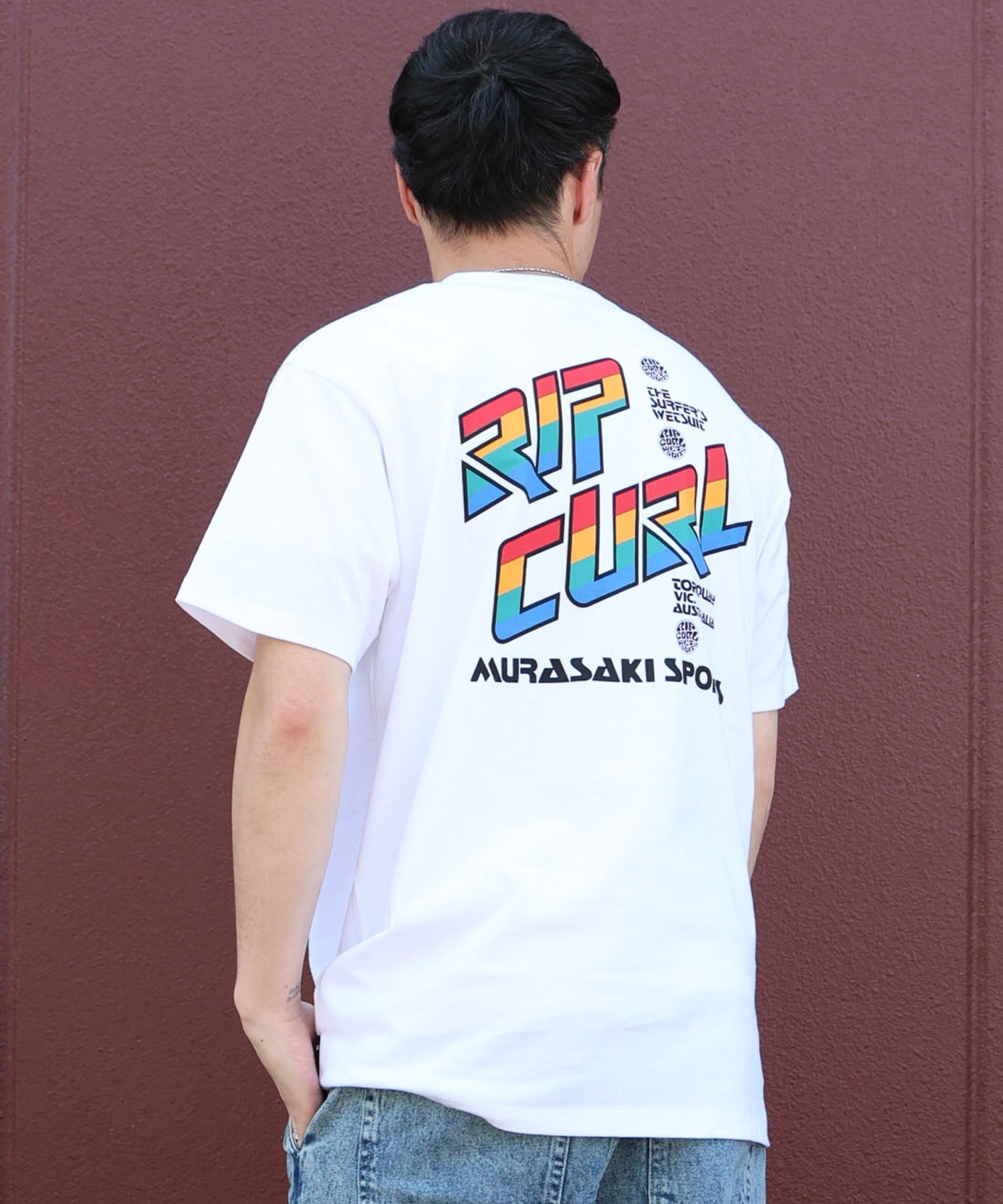 MURASAKI ムラサキ × RIPCURL リップカール コラボレーション 半袖 T