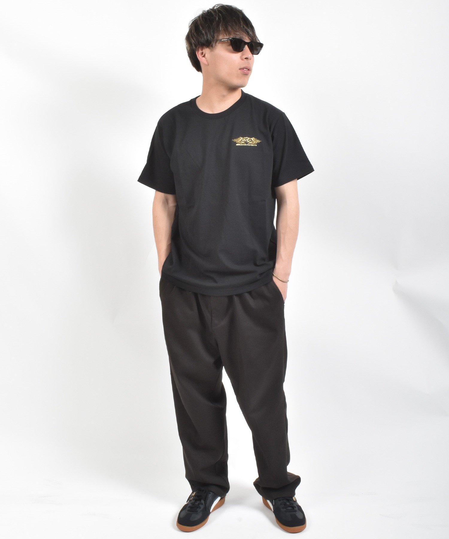 MURASAKI ムラサキ × RVCA ルーカ コラボレーション 半袖 Tシャツ