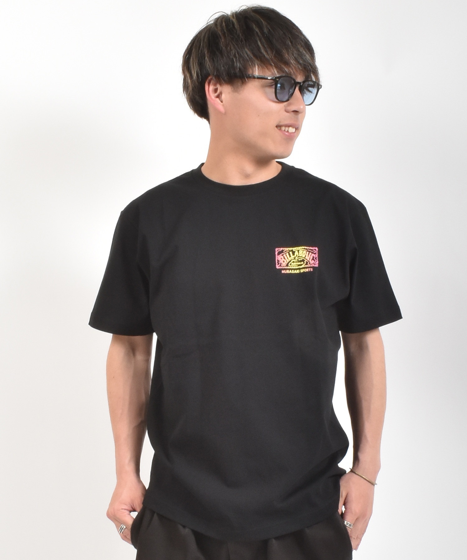 MURASAKI ムラサキ × BILLABONG ビラボン コラボレーション 半袖 T
