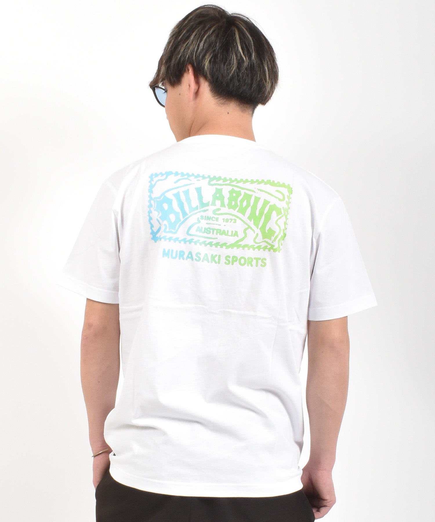 naptime ビックTシャツ ハーフパンツ（S） タグ付き MURASAKI ムラサキ × BILLABONG ビラボン コラボレーション 半袖 T