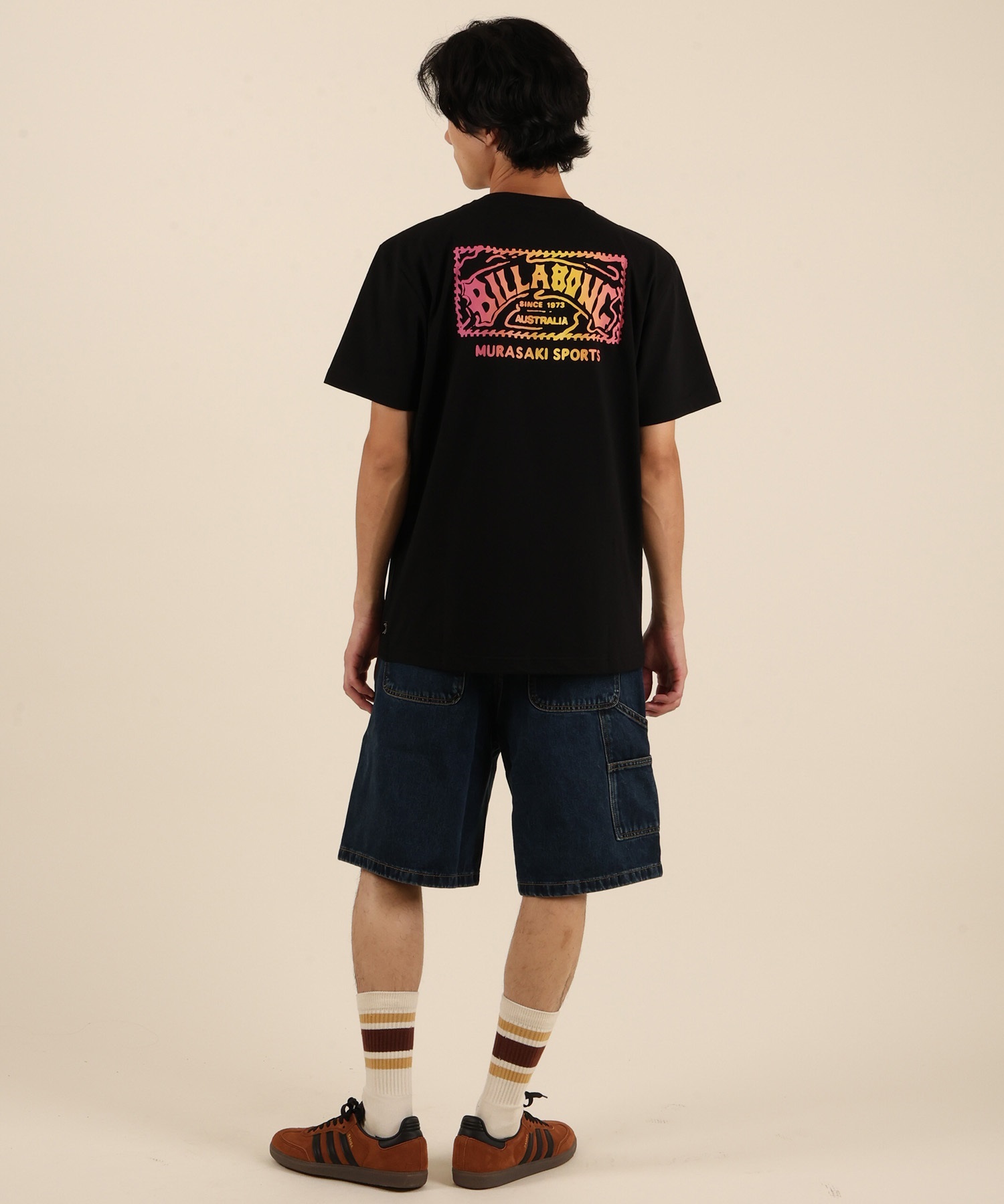 MURASAKI ムラサキ × BILLABONG ビラボン コラボレーション 半袖 T
