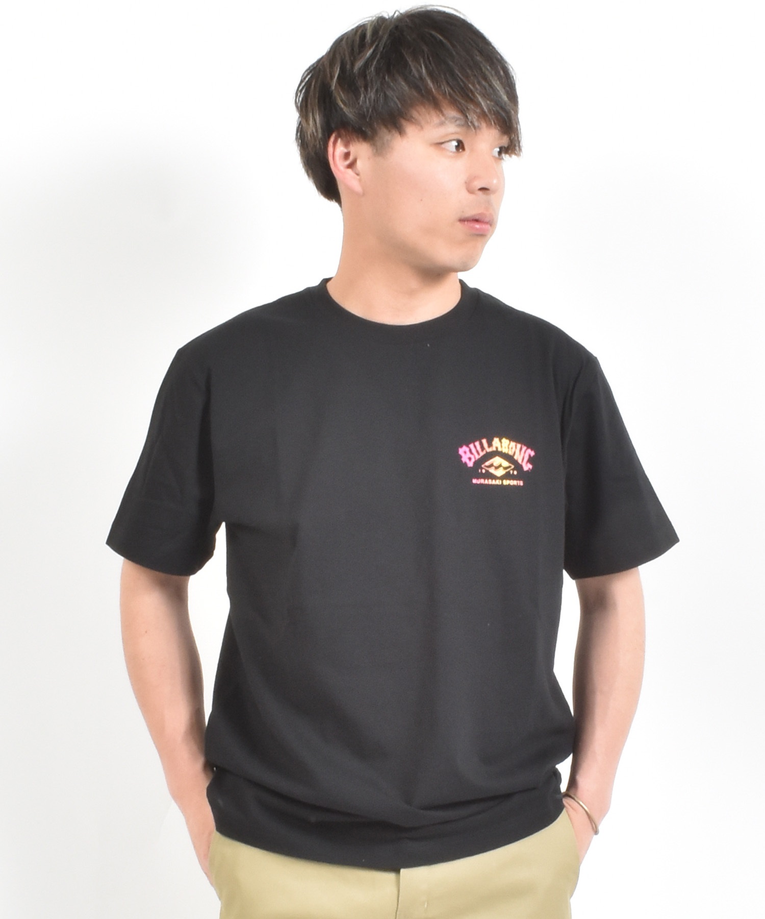 MURASAKI ムラサキ × BILLABONG ビラボン コラボレーション 半袖 T