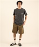 MURASAKI ムラサキ × QUIKSILVER クイックシルバー コラボレーション 半袖 Tシャツ メンズ QST262609M ムラサキスポーツ限定(BLK-M)