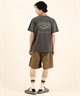 MURASAKI ムラサキ × QUIKSILVER クイックシルバー コラボレーション 半袖 Tシャツ メンズ QST262609M ムラサキスポーツ限定(BLK-M)