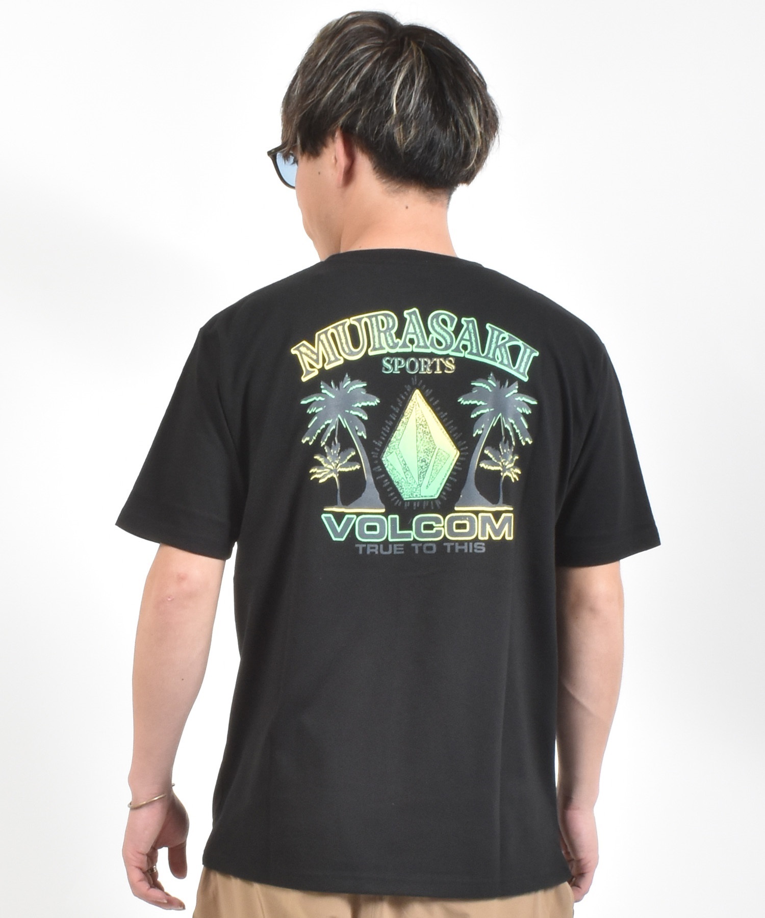 MURASAKI ムラサキ × VOLCOM ボルコム コラボレーション 半袖 Tシャツ