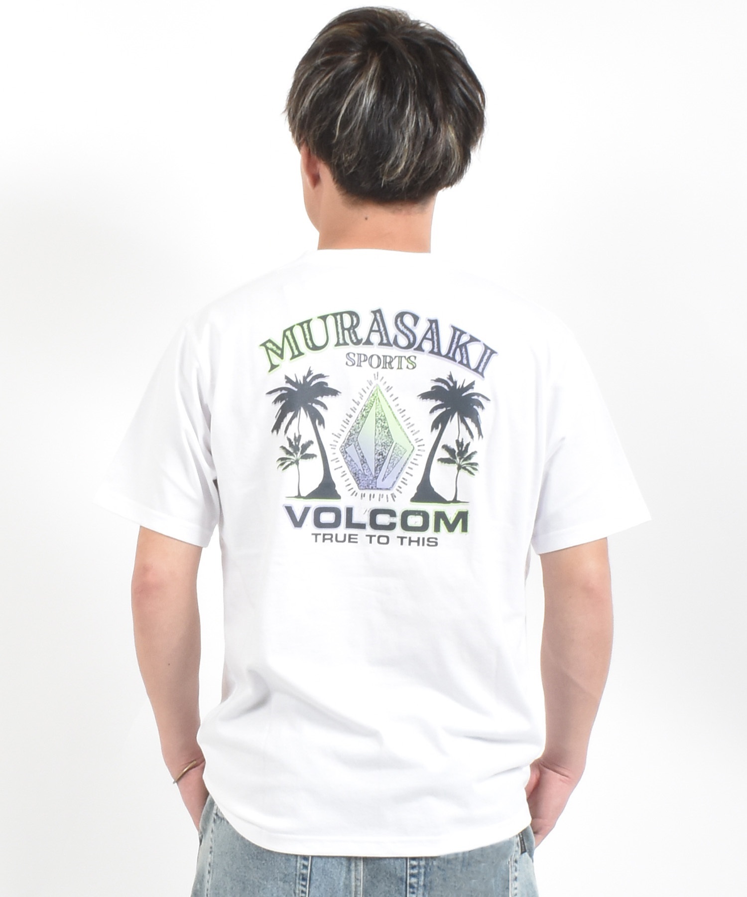 MURASAKI ムラサキ × VOLCOM ボルコム コラボレーション 半袖 Tシャツ
