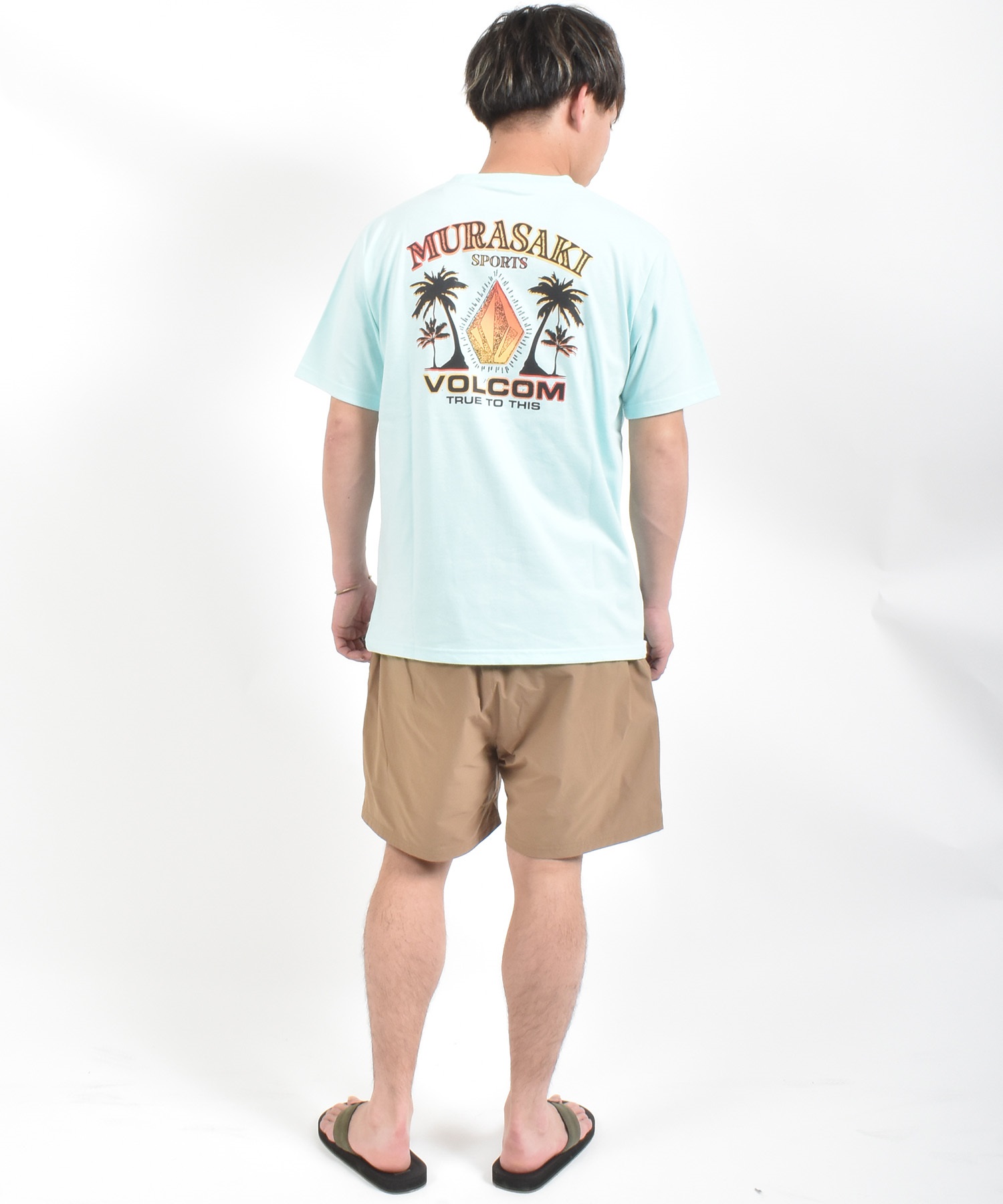 MURASAKI ムラサキ × VOLCOM ボルコム コラボレーション 半袖 Tシャツ