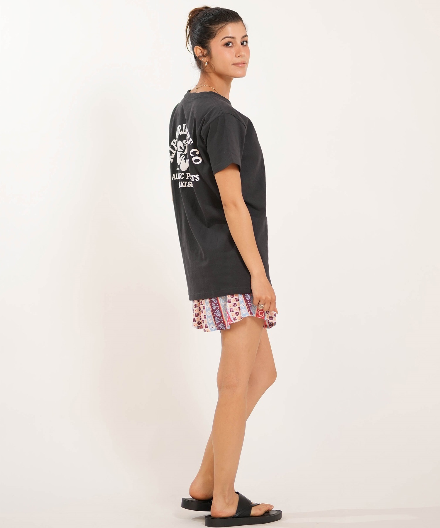 MURASAKI ムラサキ × RIPCURL リップカール 半袖 Tシャツ レディース