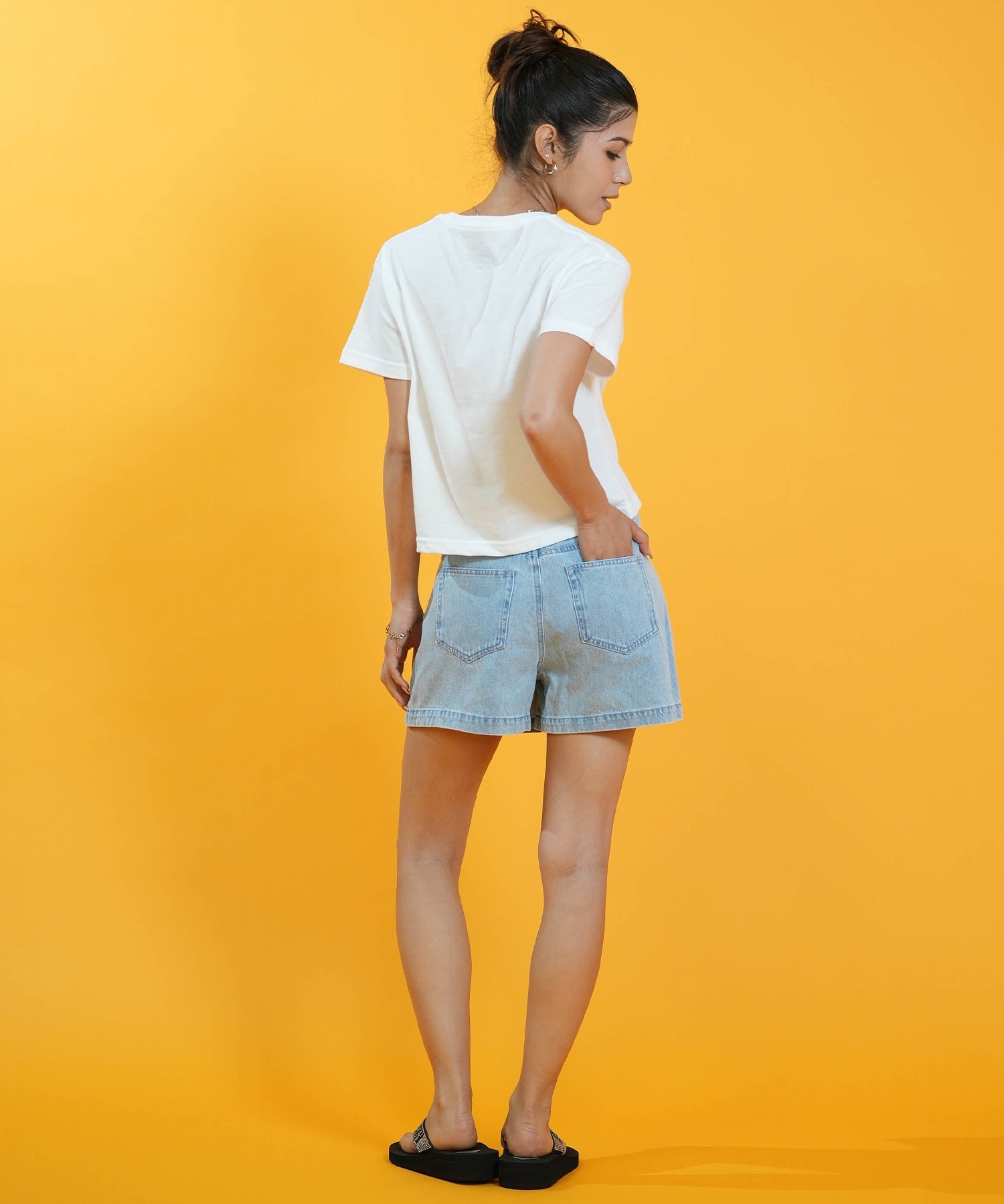 MURASAKI ムラサキ × RIPCURL リップカール 半袖 Tシャツ レディース