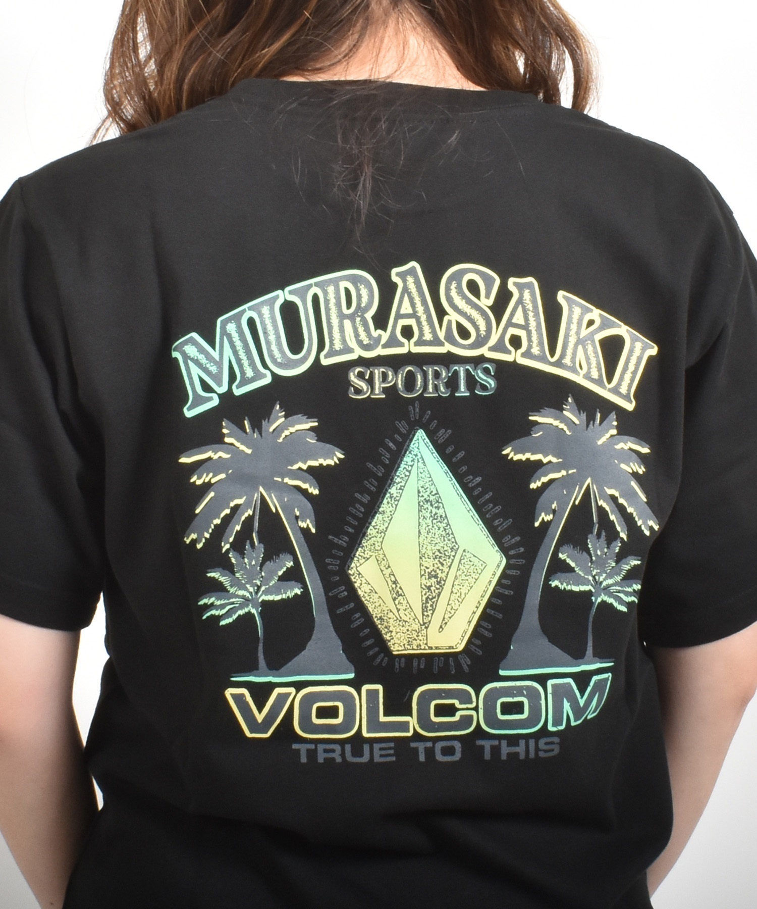 MURASAKI ムラサキ × VOLCOM ボルコム 半袖 コラボレーション Tシャツ