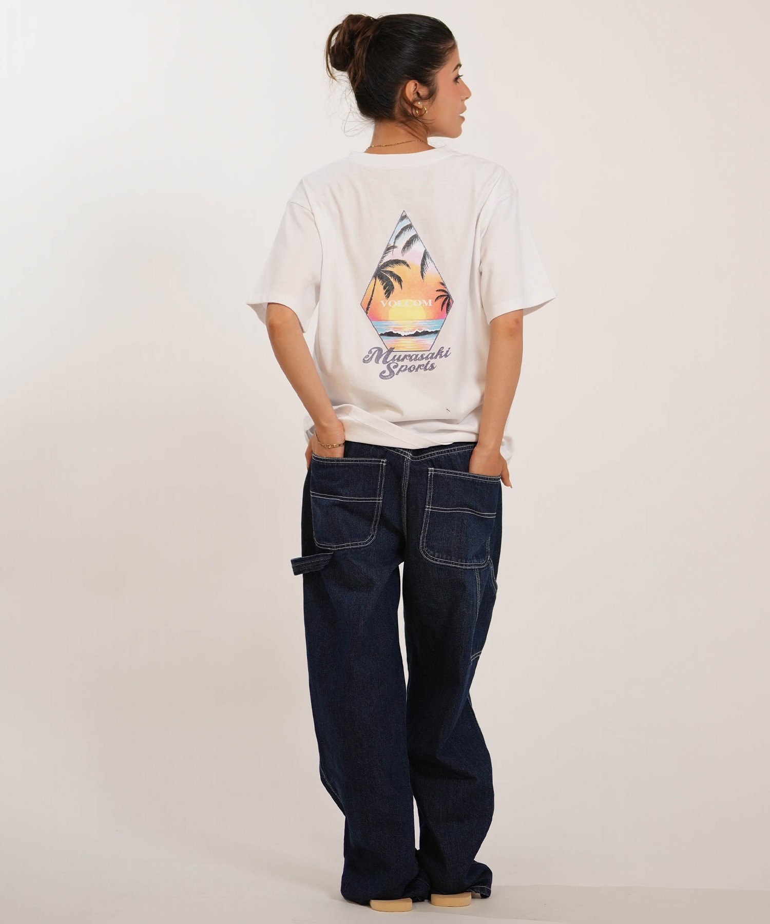 新品●VOLCOM ボルコム● 半袖Tシャツ 3枚セット サイズS 人気品番 MURASAKI ムラサキ × VOLCOM ボルコム 半袖 コラボレーション Tシャツ