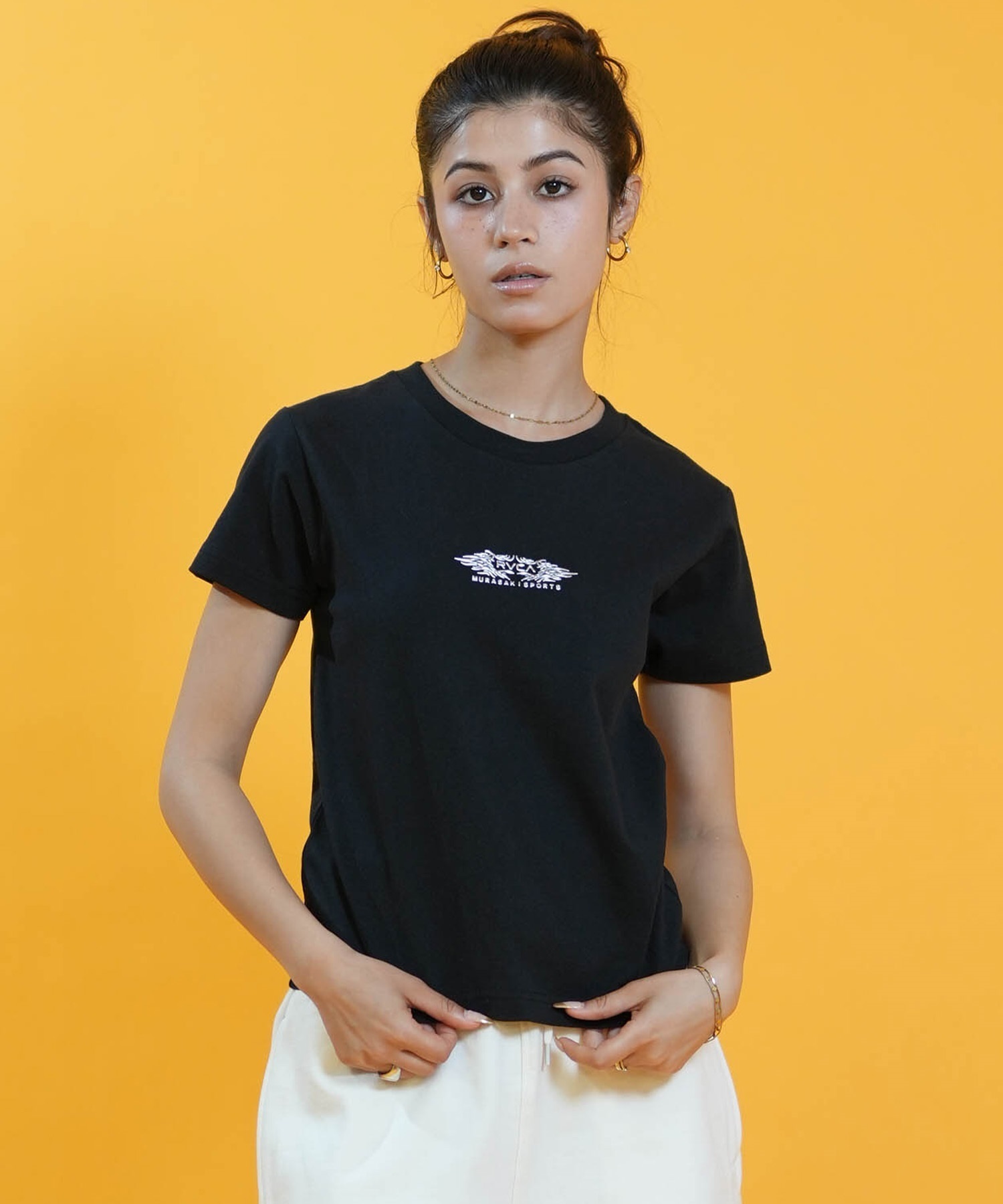 MURASAKI ムラサキ × RVCA ルーカ コラボレーション Tシャツ BG04CP02