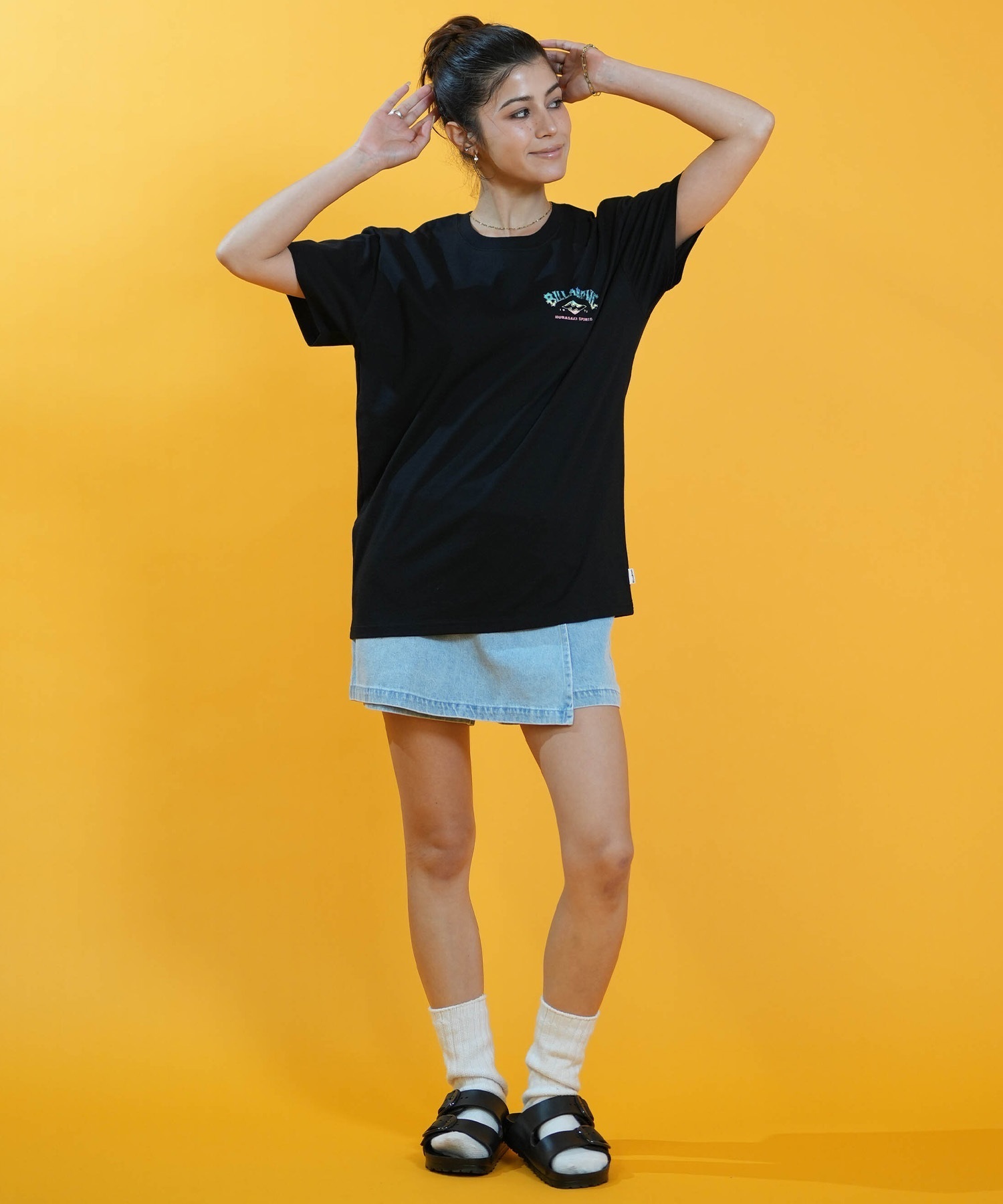 MURASAKI ムラサキ × BILLABONG ビラボン コラボレーション Tシャツ 
