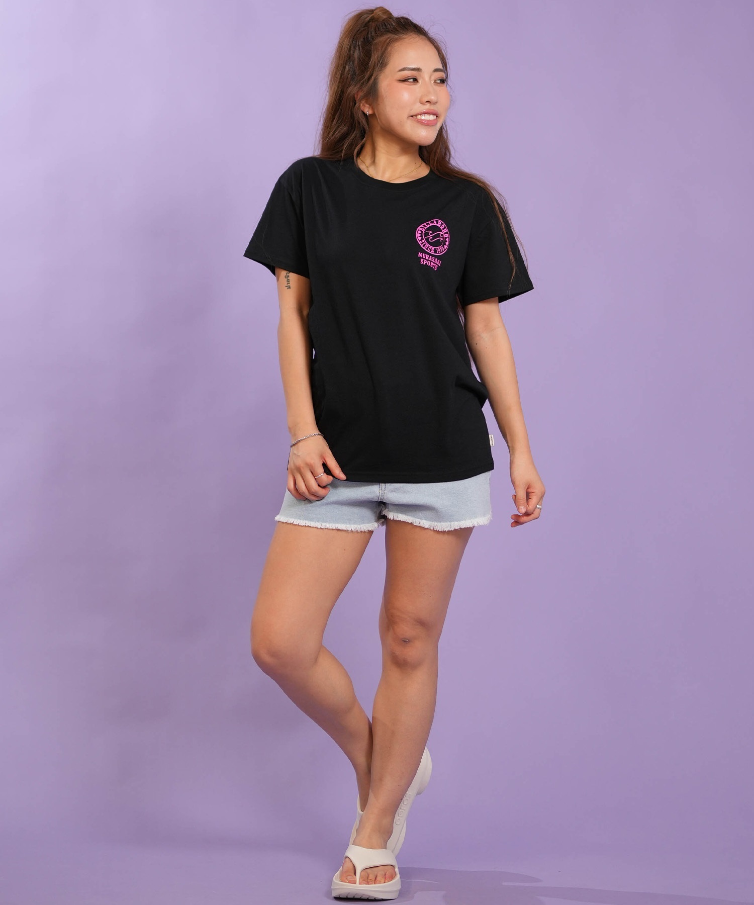 MURASAKI ムラサキ × BILLABONG ビラボン コラボレーション Tシャツ