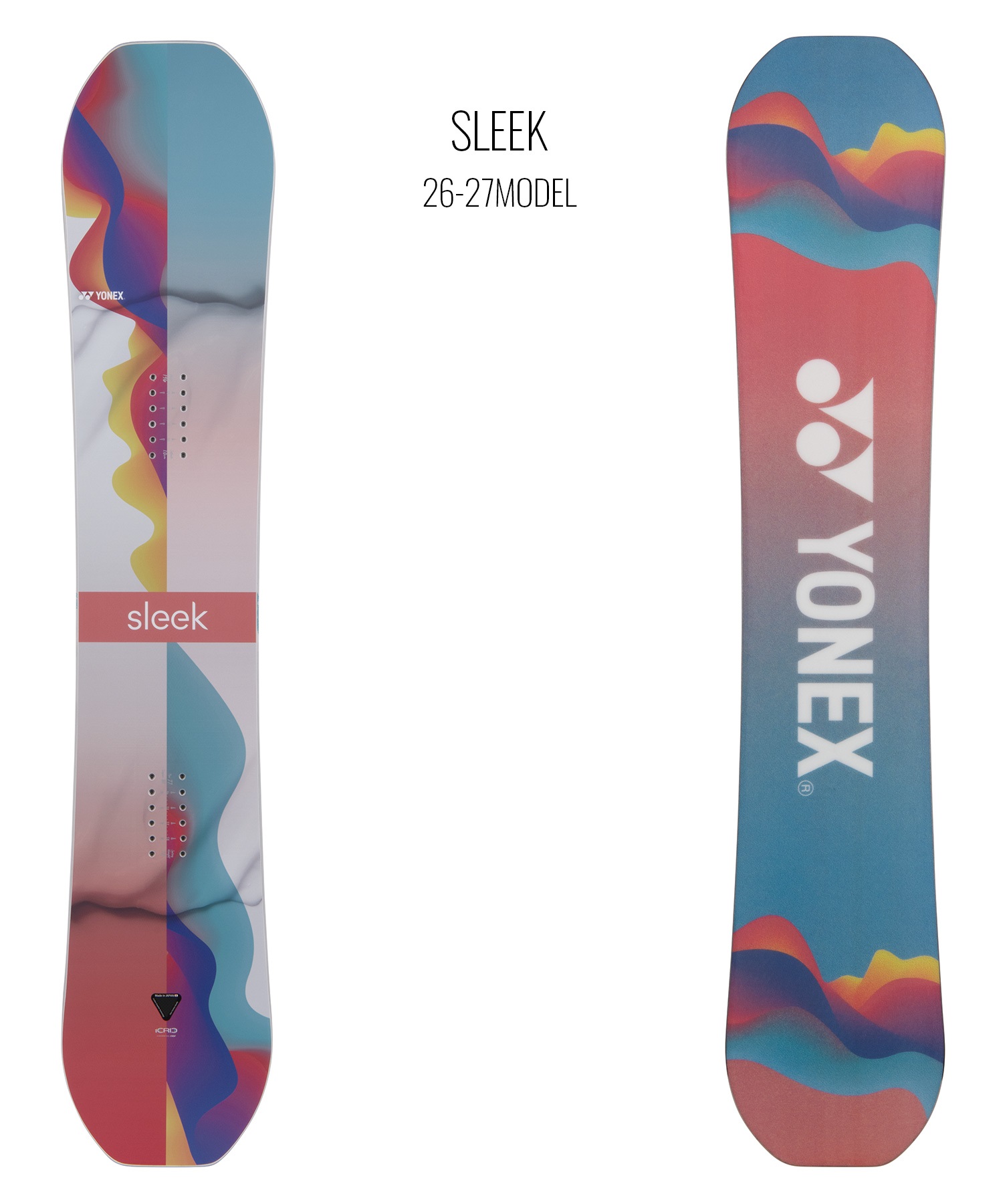 YONEX board SLEEK スノーボード 142日本製 YONEX - Yonex sleek 142の通販 by gray boaders｜ヨネックスならラクマ