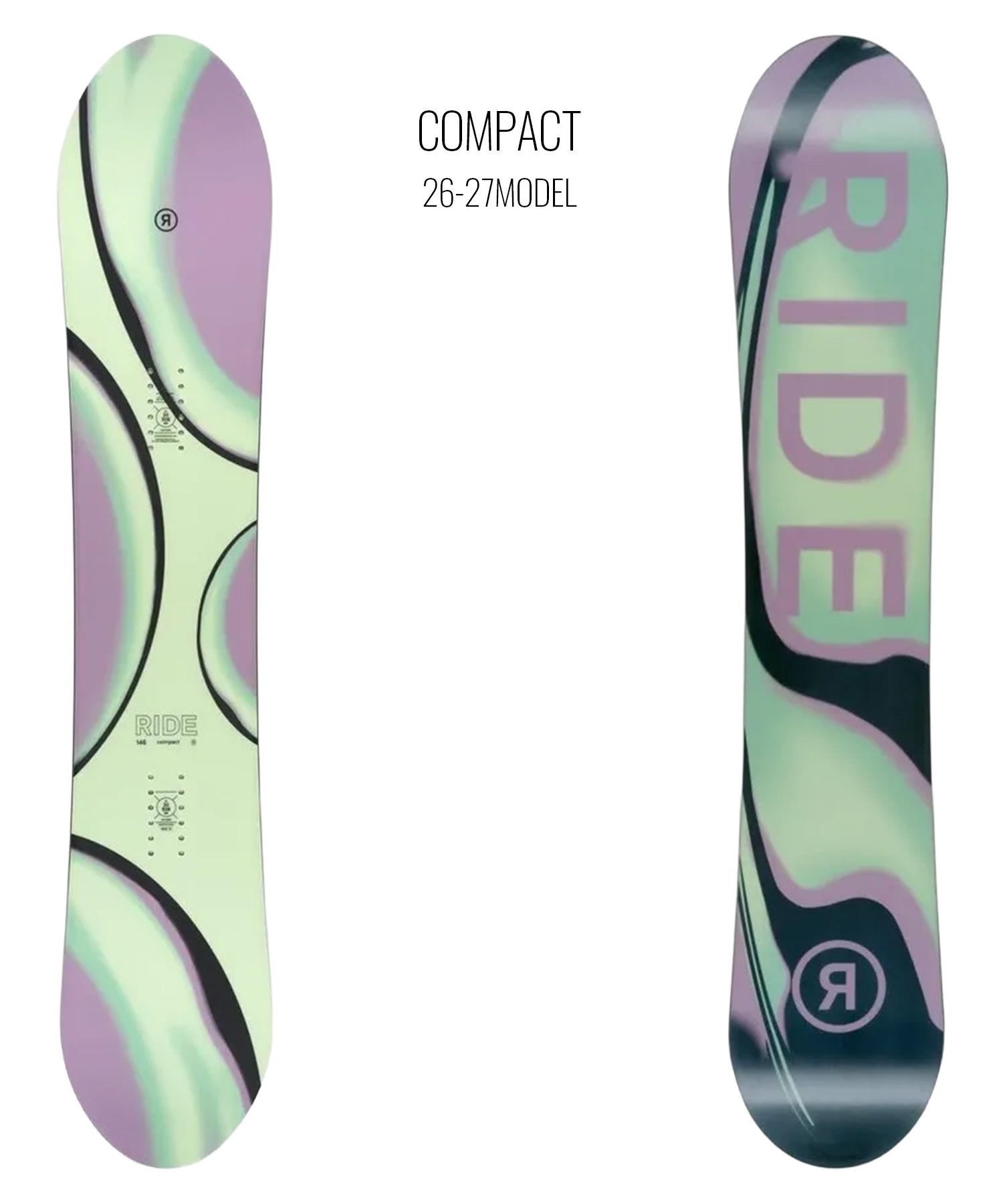RIDE ライド コンパクト COMPACT スノーボード 板 オールマウンテン