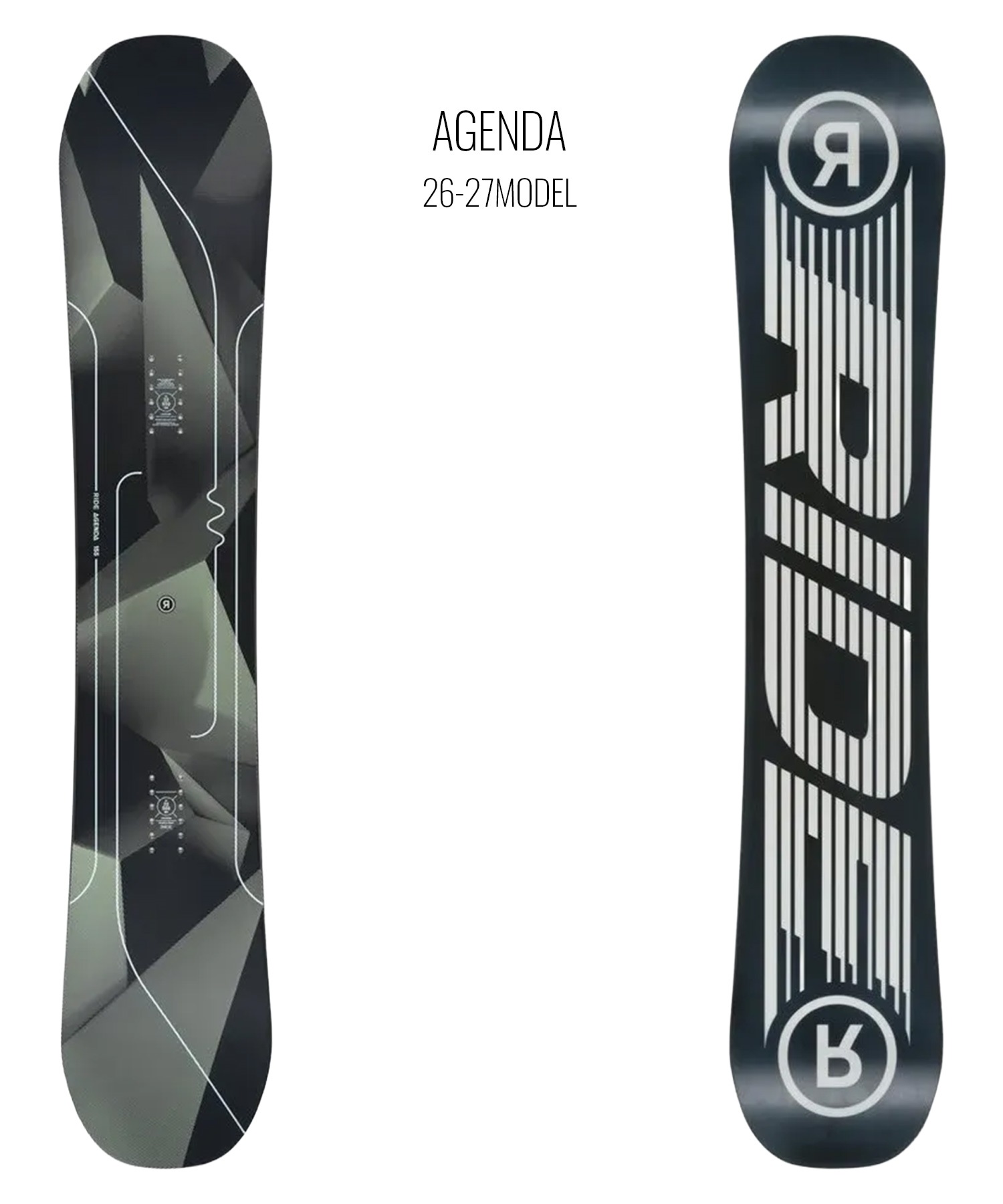 RIDE AGENDA ライド アジェンダ 超美品 スノボー ケース付き RIDE ライド アジェンダ AGENDA スノーボード 板 パーク グラトリ
