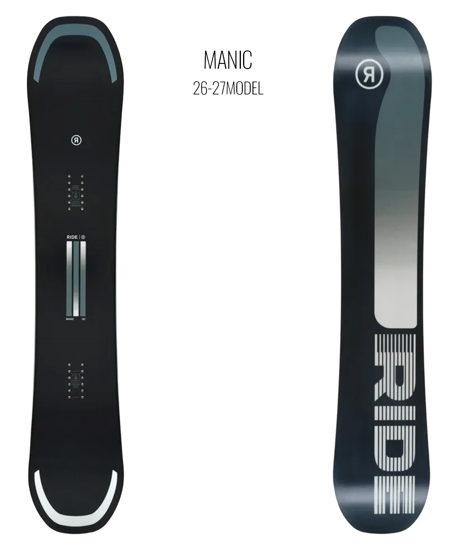 RIDEオールマウンテン 147cmスノーボード板&バインディング(単品購入可) RIDE ライド マニック MANIC スノーボード 板 オールマウンテン フリー