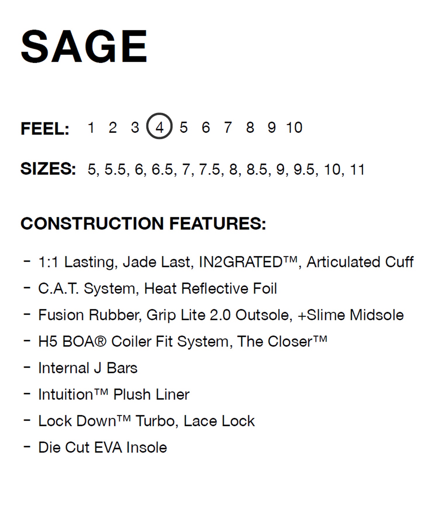 RIDE ライド セージ SAGE スノーボード ブーツ BOA レディース 26-27