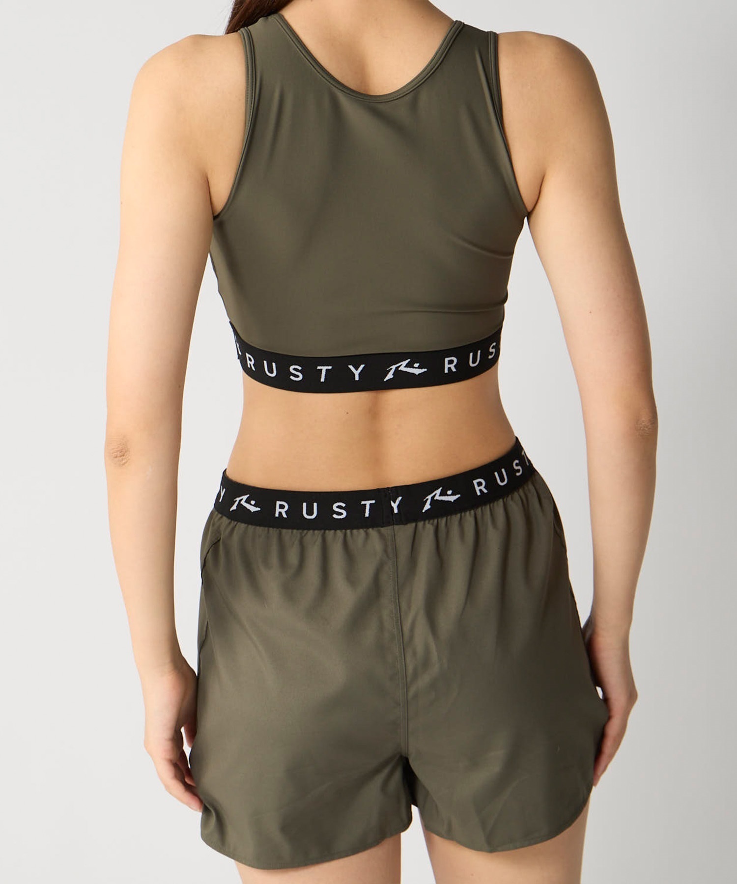 RUSTY ラスティ 水着 4点セット レディース 半袖ラッシュT ショート