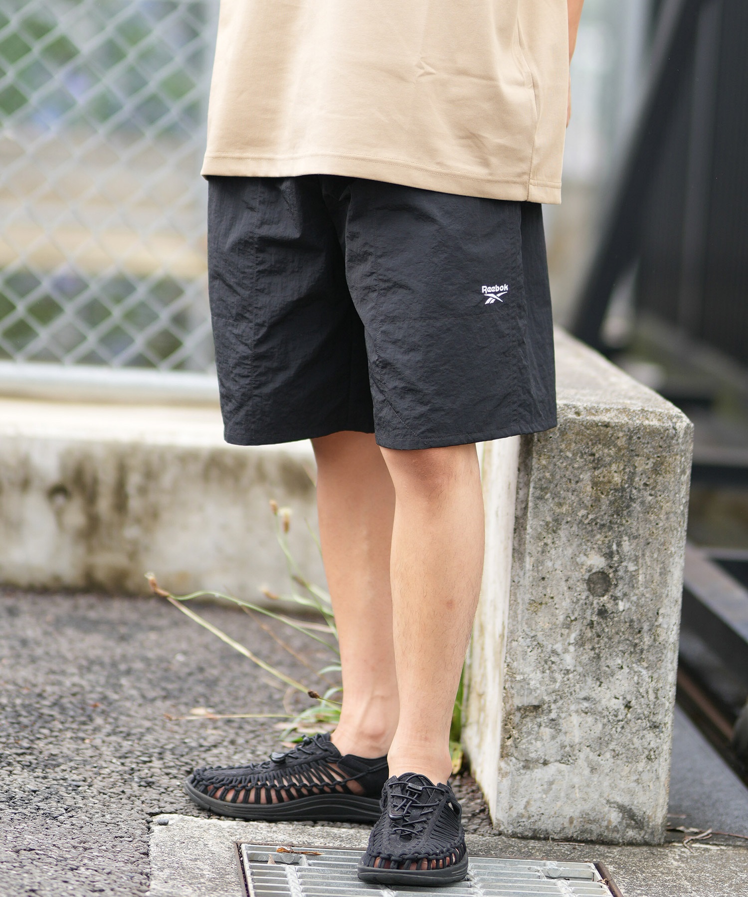 Reebok リーボック 水着 海パン トランクス メンズ RBKナイロンバギー