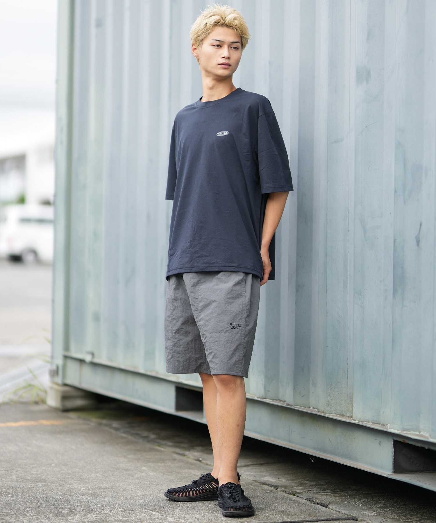 Reebok リーボック 水着 海パン トランクス メンズ RBKナイロンバギー