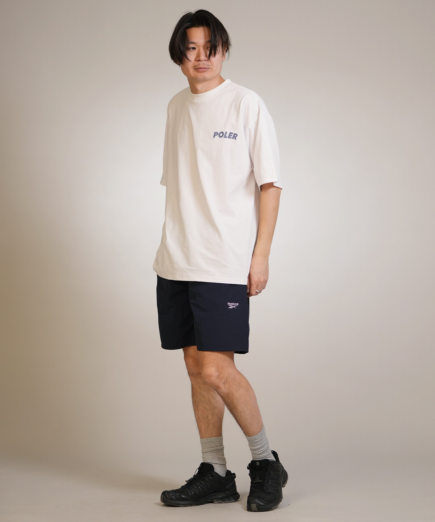 Reebok リーボック 水着 海パン トランクス メンズ RBKナイロンバギー