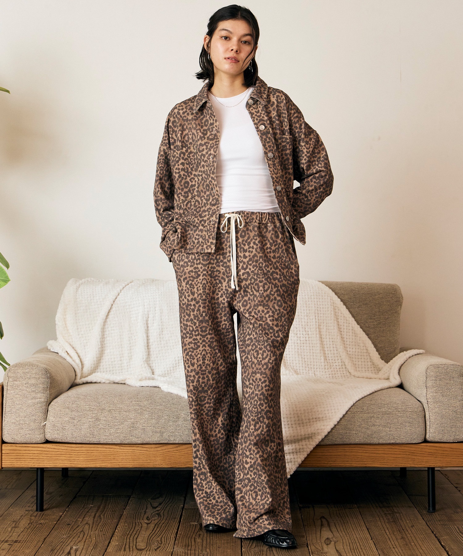 RIKKA FEMME リッカファム 長袖 シャツ レディース セットアップ対応