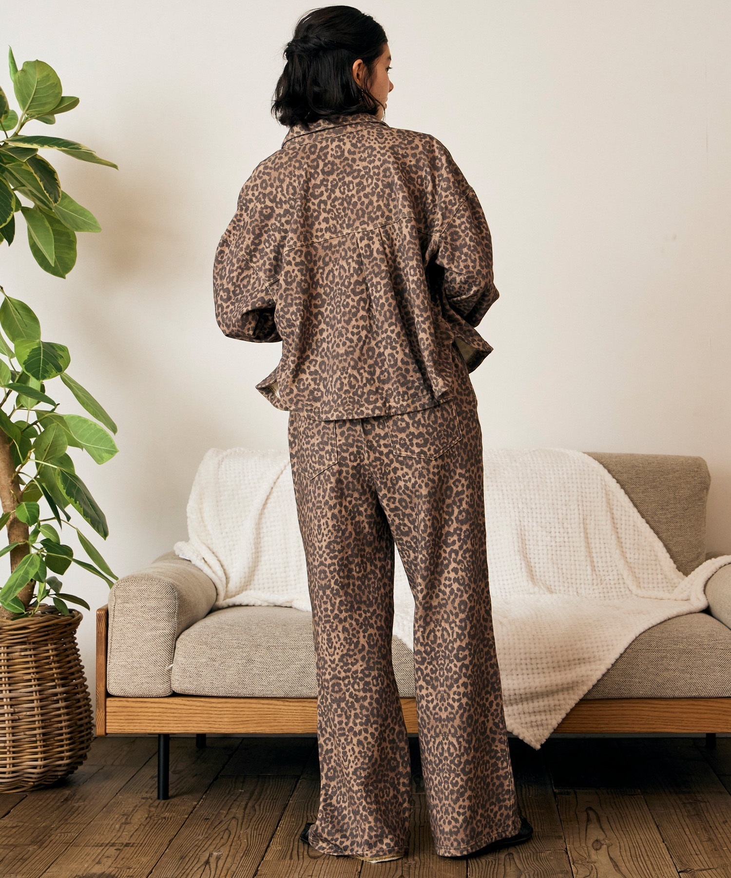 RIKKA FEMME リッカファム 長袖 シャツ レディース セットアップ対応