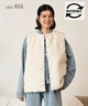 RIKKA FEMME リッカファム ベスト レディース リバーシブル 2way ボア キルティング RF6F-0201(BEG-FREE)